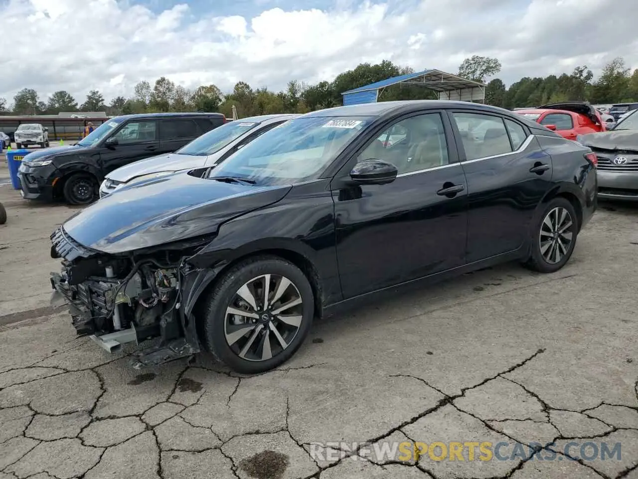 1 Photograph of a damaged car 3N1AB8CV0RY201875 NISSAN SENTRA 2024