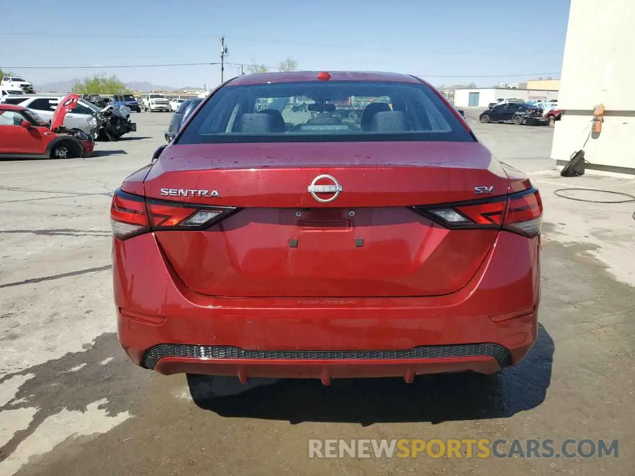 6 Photograph of a damaged car 3N1AB8CV0RY205750 NISSAN SENTRA 2024