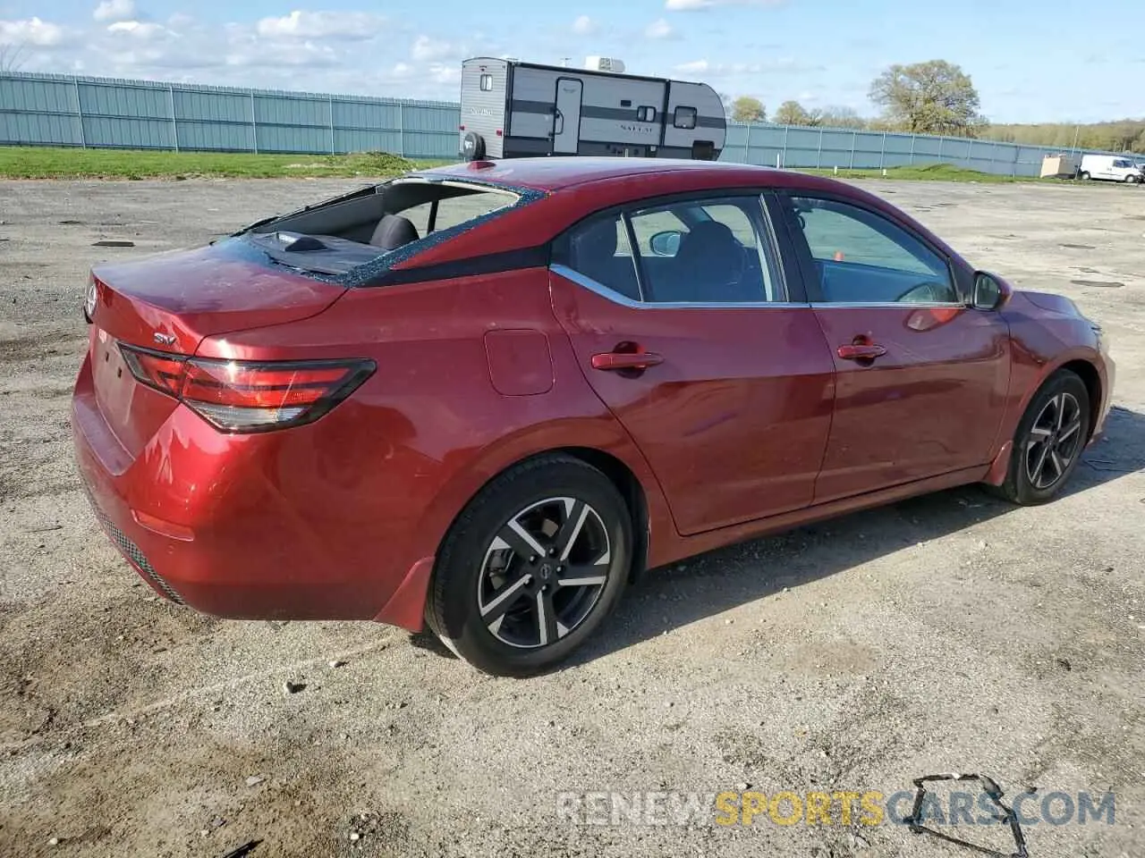 3 Photograph of a damaged car 3N1AB8CV0RY207305 NISSAN SENTRA 2024