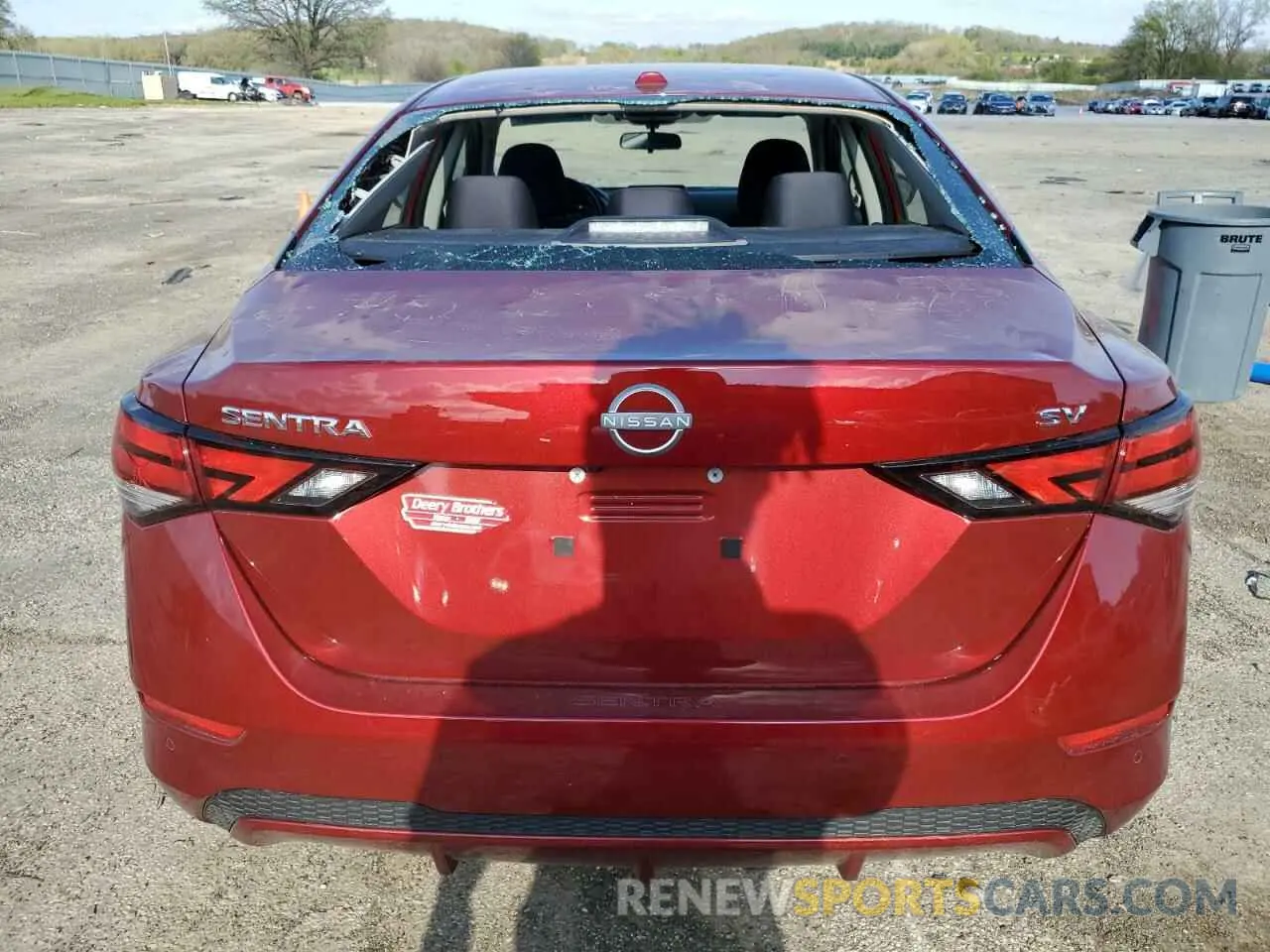 6 Photograph of a damaged car 3N1AB8CV0RY207305 NISSAN SENTRA 2024