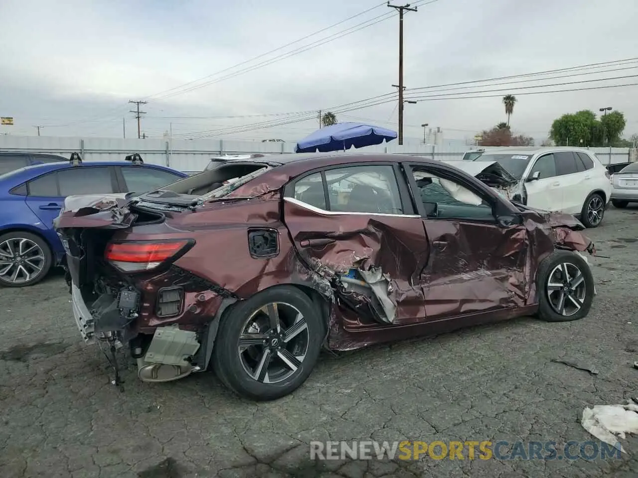 3 Photograph of a damaged car 3N1AB8CV0RY218451 NISSAN SENTRA 2024