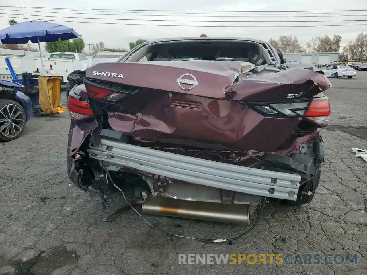 6 Photograph of a damaged car 3N1AB8CV0RY218451 NISSAN SENTRA 2024