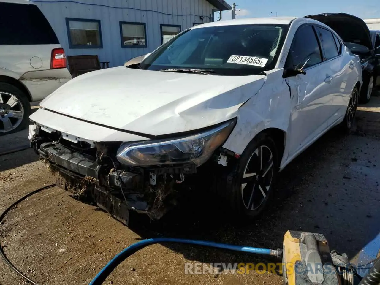 1 Photograph of a damaged car 3N1AB8CV0RY225271 NISSAN SENTRA 2024