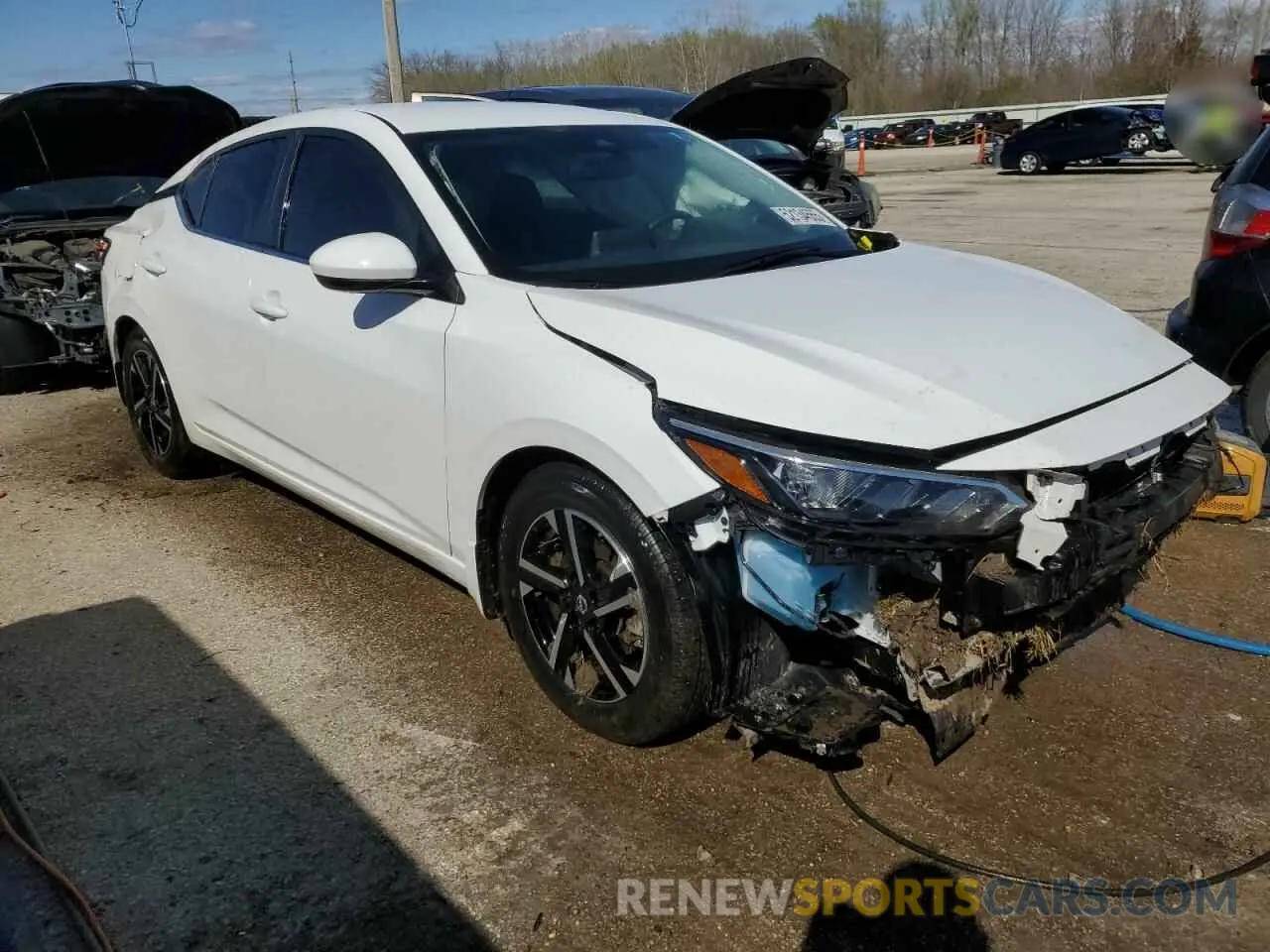 4 Photograph of a damaged car 3N1AB8CV0RY225271 NISSAN SENTRA 2024