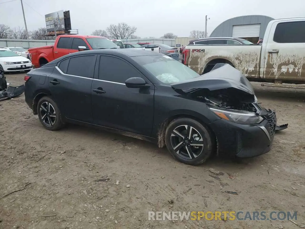 4 Photograph of a damaged car 3N1AB8CV0RY255032 NISSAN SENTRA 2024
