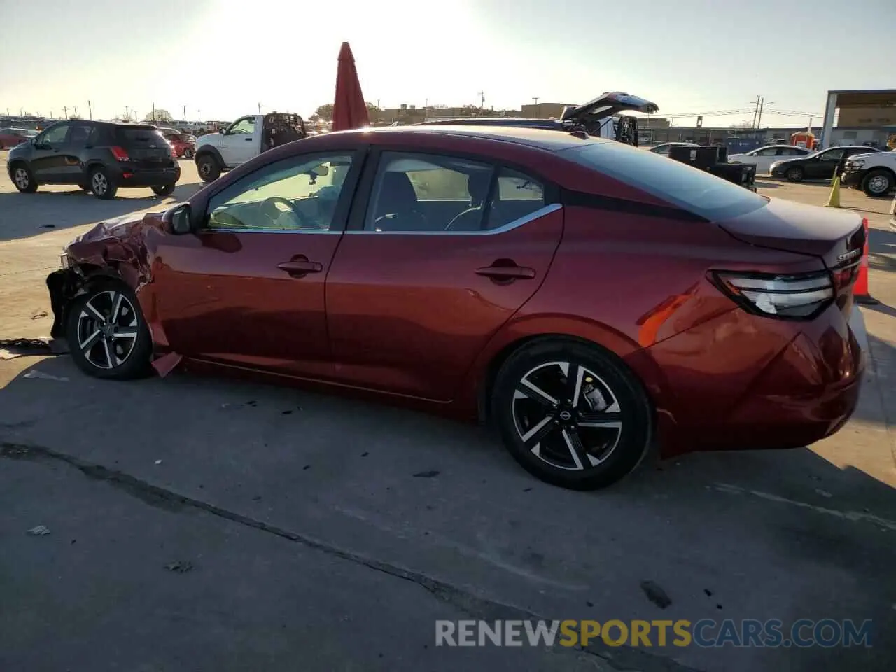 2 Photograph of a damaged car 3N1AB8CV0RY257752 NISSAN SENTRA 2024