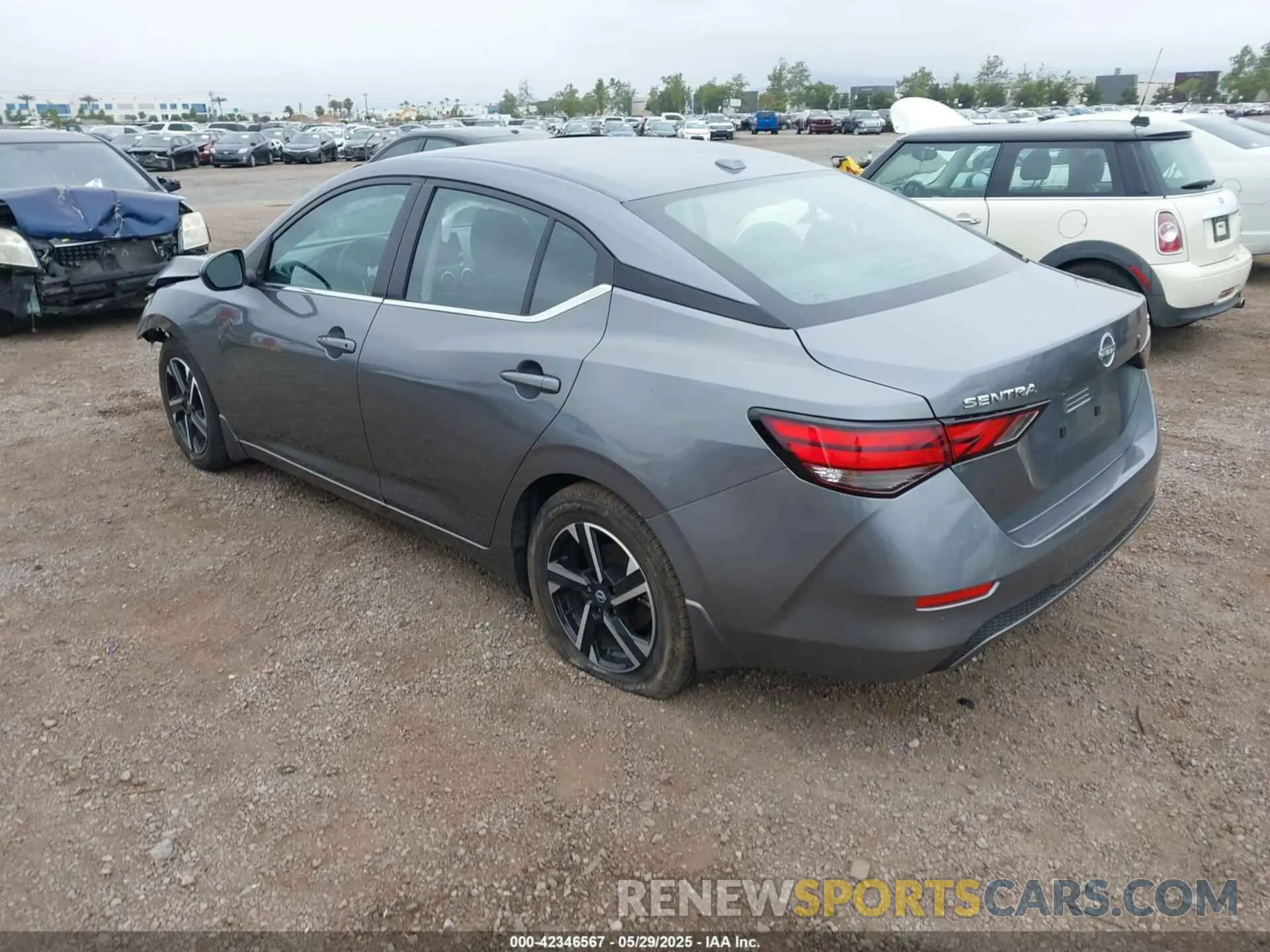 3 Photograph of a damaged car 3N1AB8CV0RY261350 NISSAN SENTRA 2024