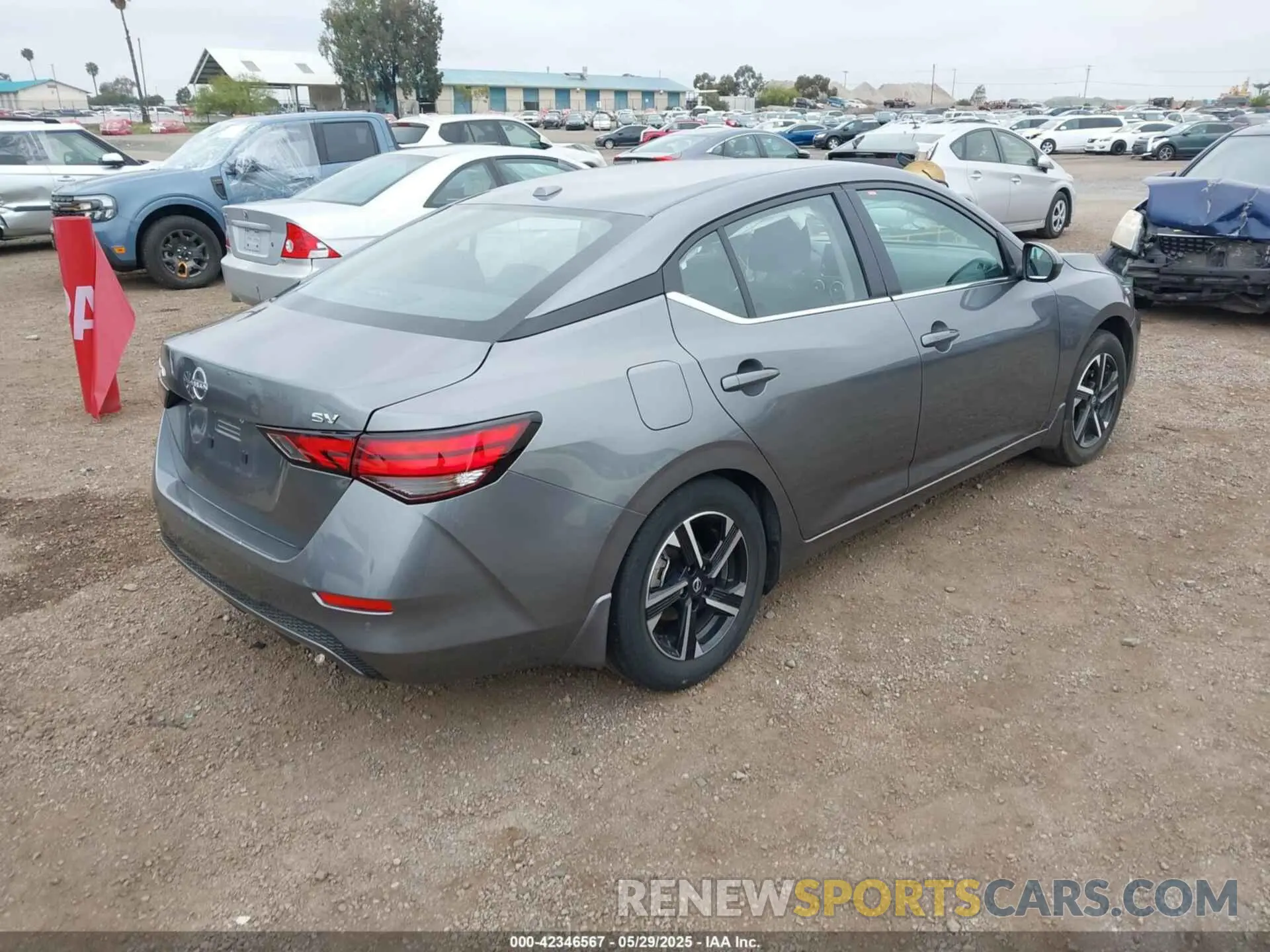 4 Photograph of a damaged car 3N1AB8CV0RY261350 NISSAN SENTRA 2024