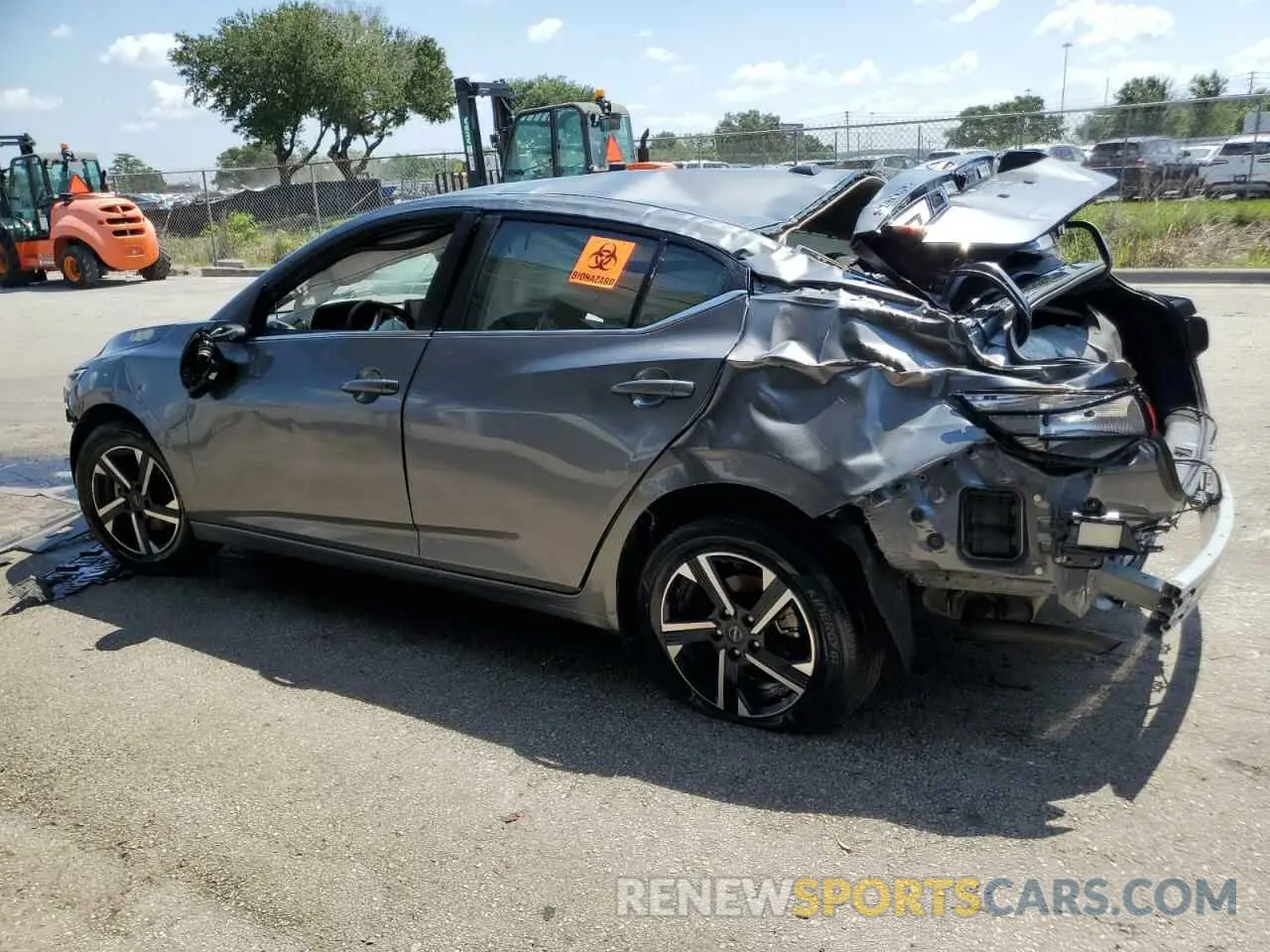 2 Photograph of a damaged car 3N1AB8CV0RY297152 NISSAN SENTRA 2024