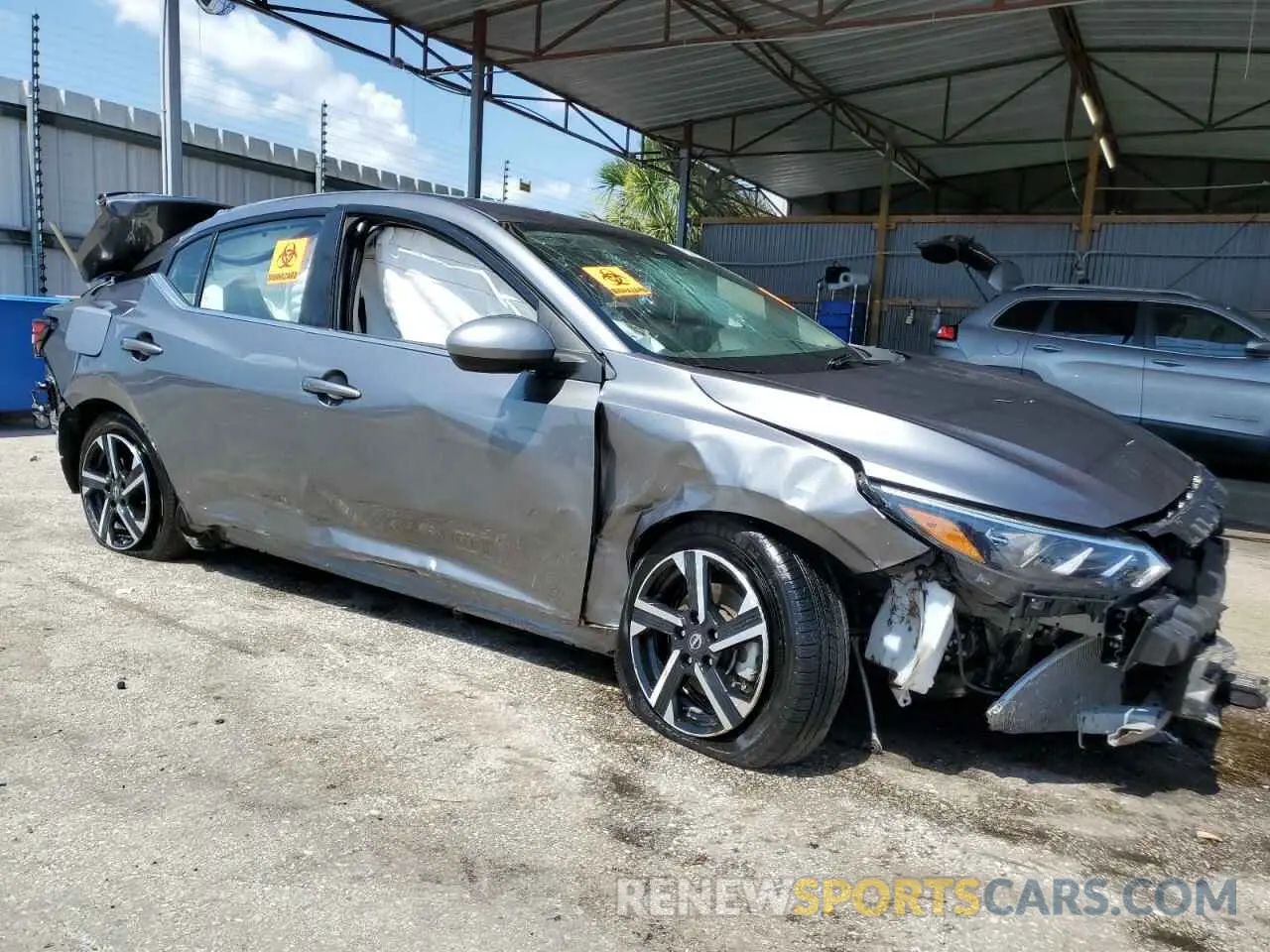 4 Photograph of a damaged car 3N1AB8CV0RY297152 NISSAN SENTRA 2024
