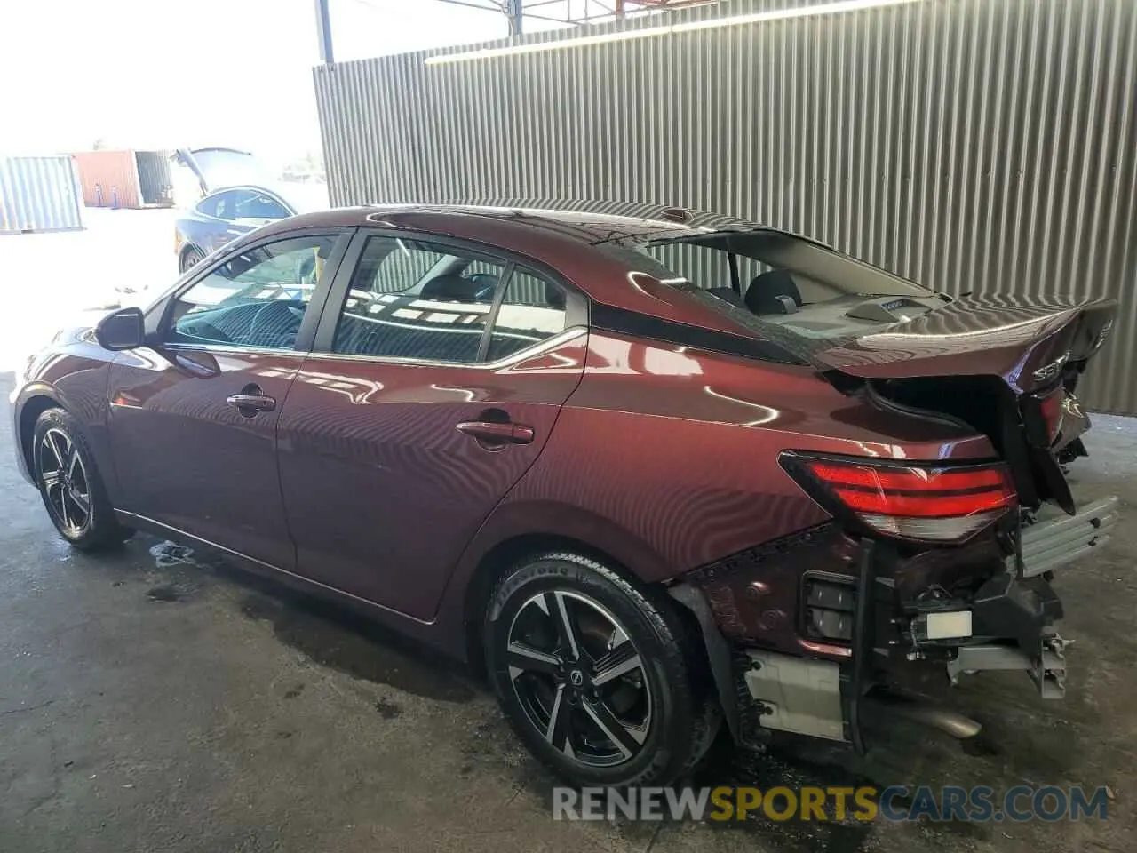 2 Photograph of a damaged car 3N1AB8CV0RY303175 NISSAN SENTRA 2024