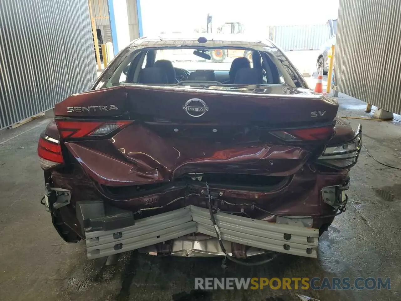 6 Photograph of a damaged car 3N1AB8CV0RY303175 NISSAN SENTRA 2024