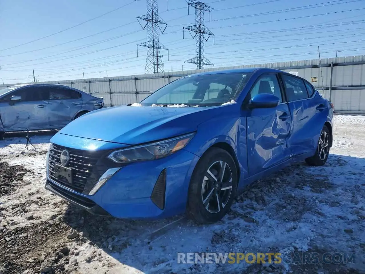 1 Photograph of a damaged car 3N1AB8CV0RY311518 NISSAN SENTRA 2024