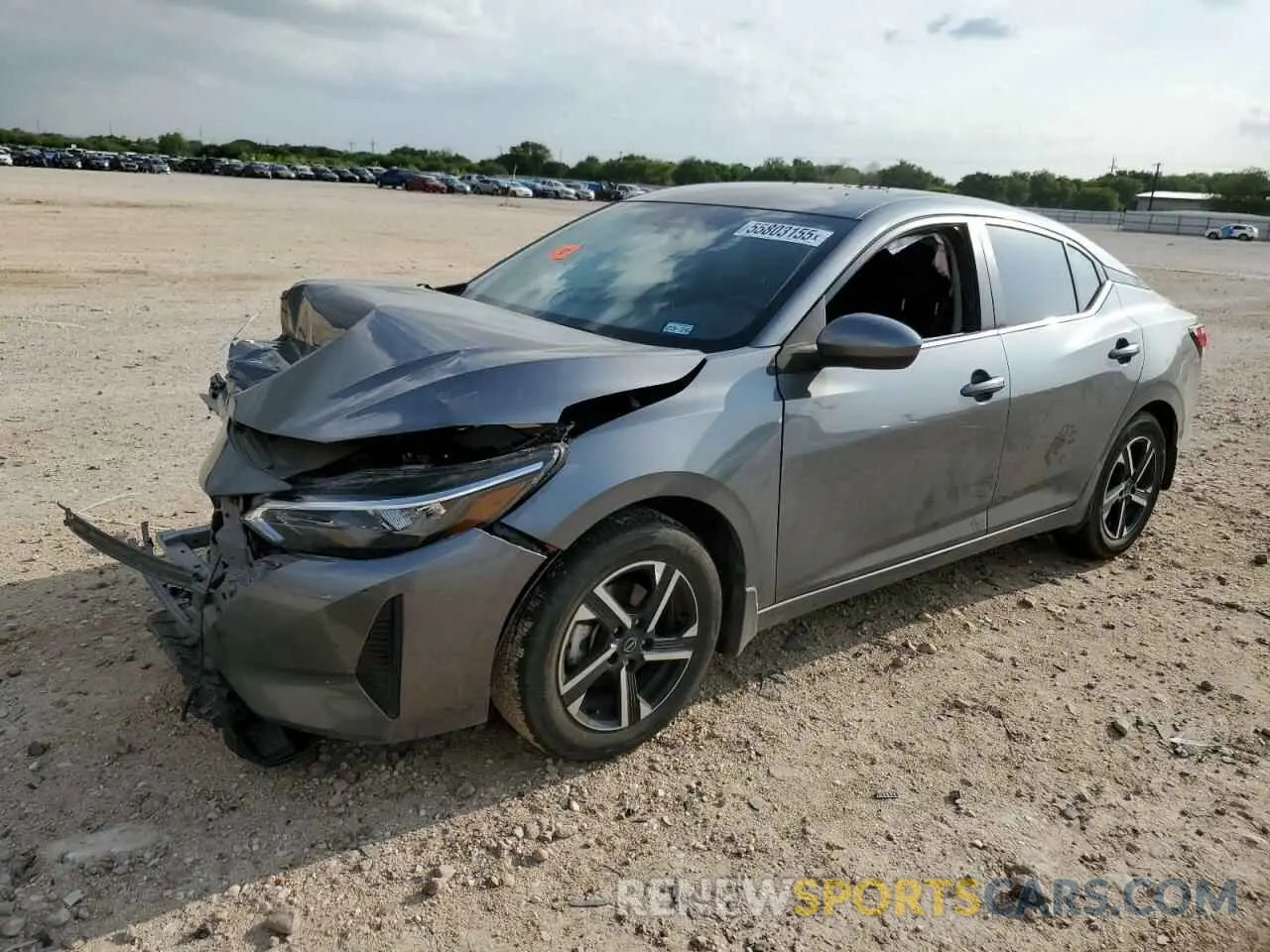1 Photograph of a damaged car 3N1AB8CV0RY323832 NISSAN SENTRA 2024