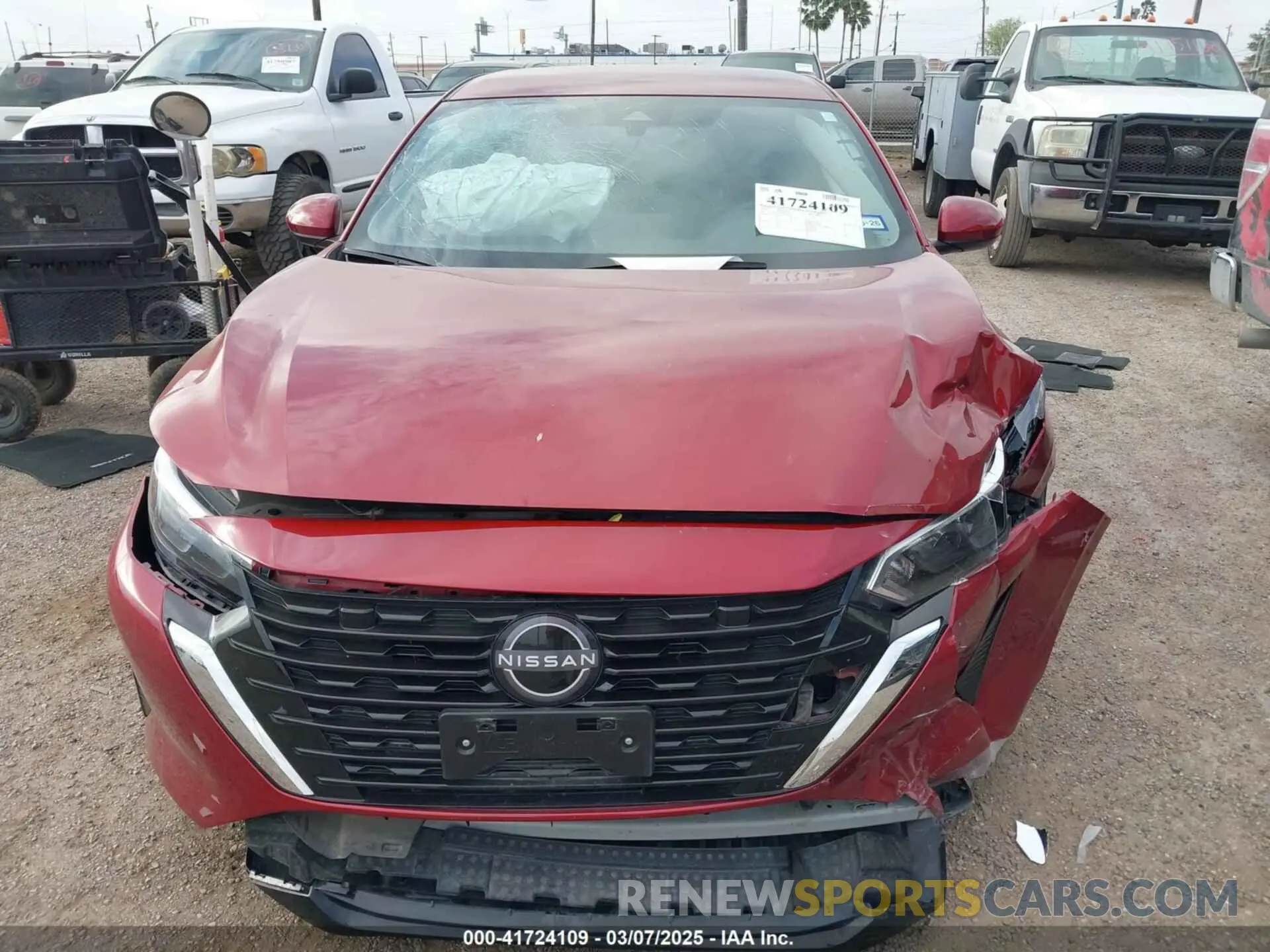12 Photograph of a damaged car 3N1AB8CV0RY323944 NISSAN SENTRA 2024