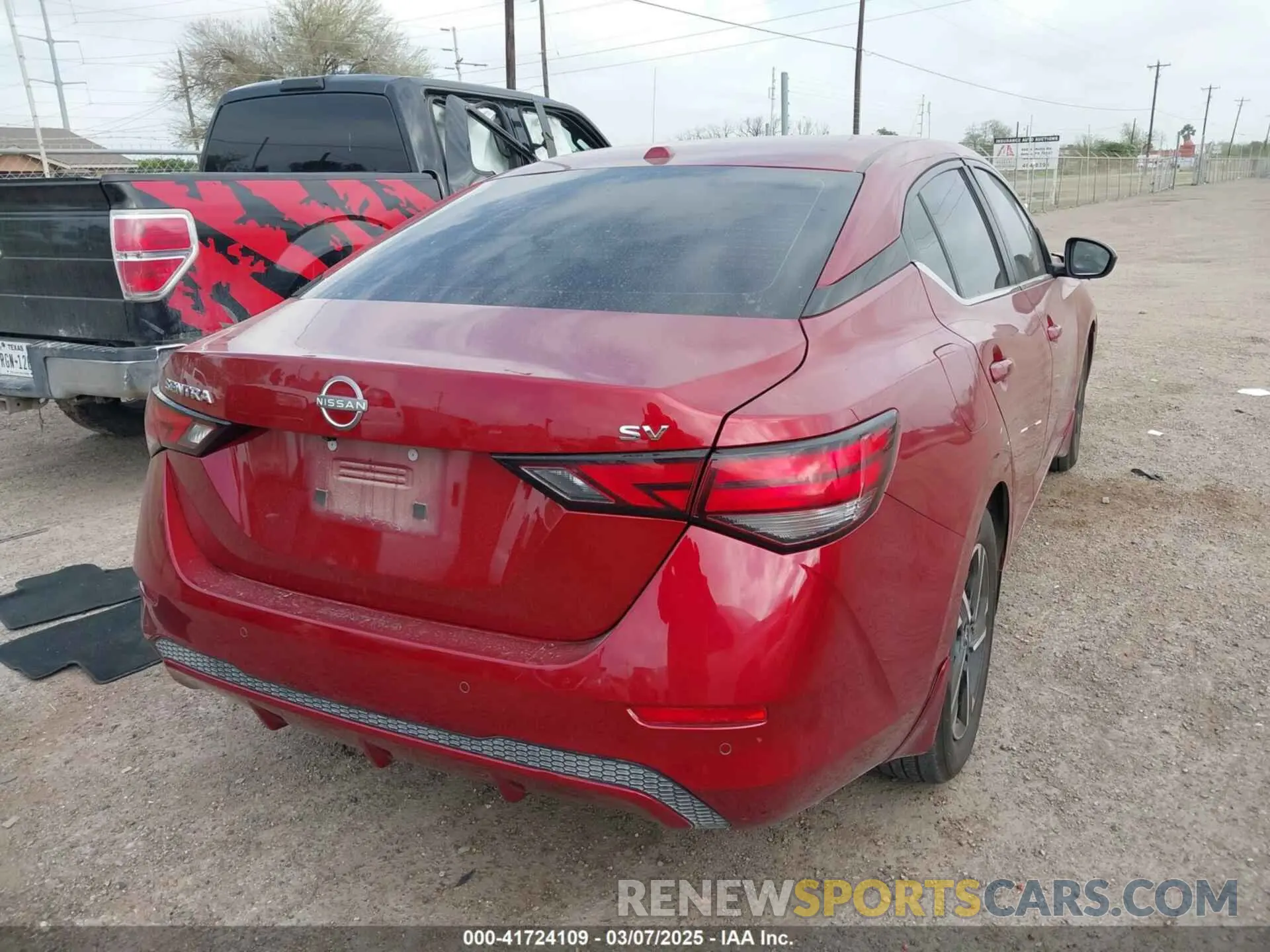 4 Photograph of a damaged car 3N1AB8CV0RY323944 NISSAN SENTRA 2024