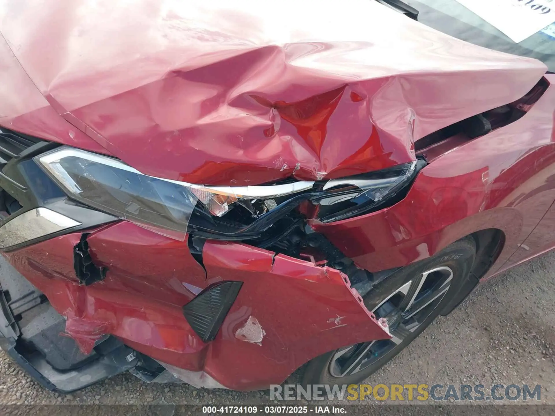 6 Photograph of a damaged car 3N1AB8CV0RY323944 NISSAN SENTRA 2024