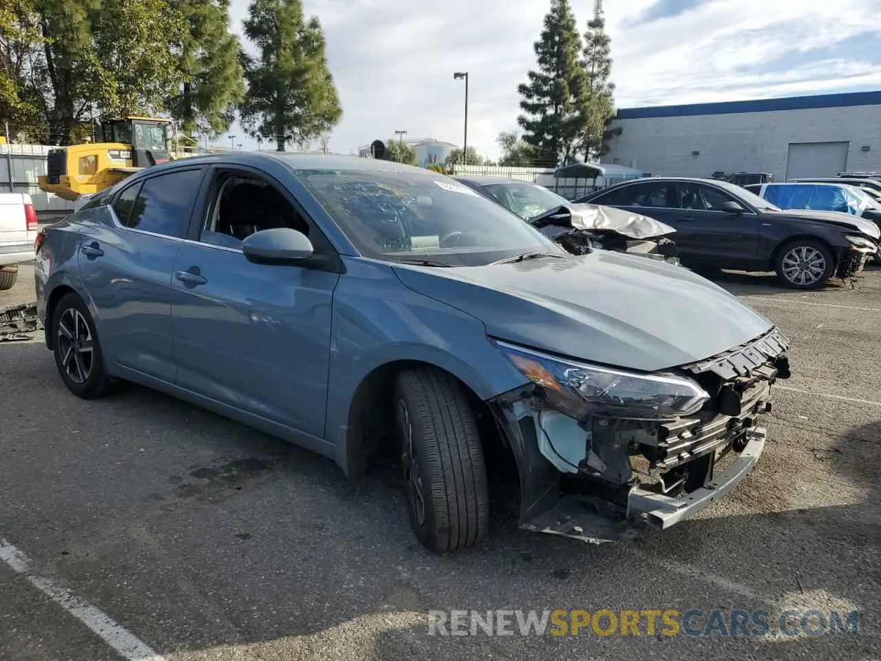 4 Photograph of a damaged car 3N1AB8CV0RY323975 NISSAN SENTRA 2024