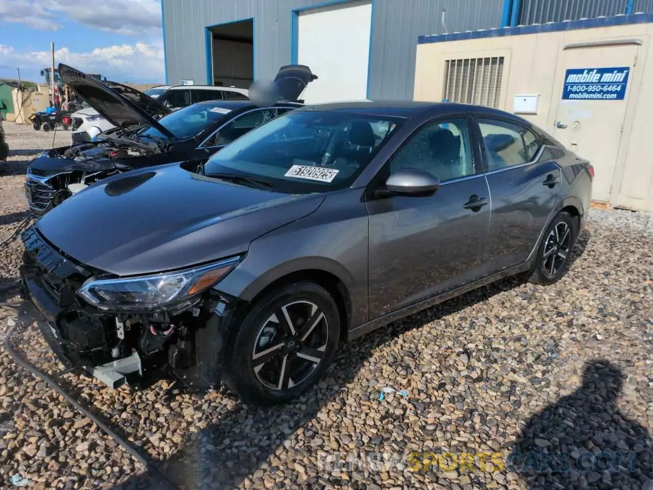 1 Photograph of a damaged car 3N1AB8CV0RY346219 NISSAN SENTRA 2024