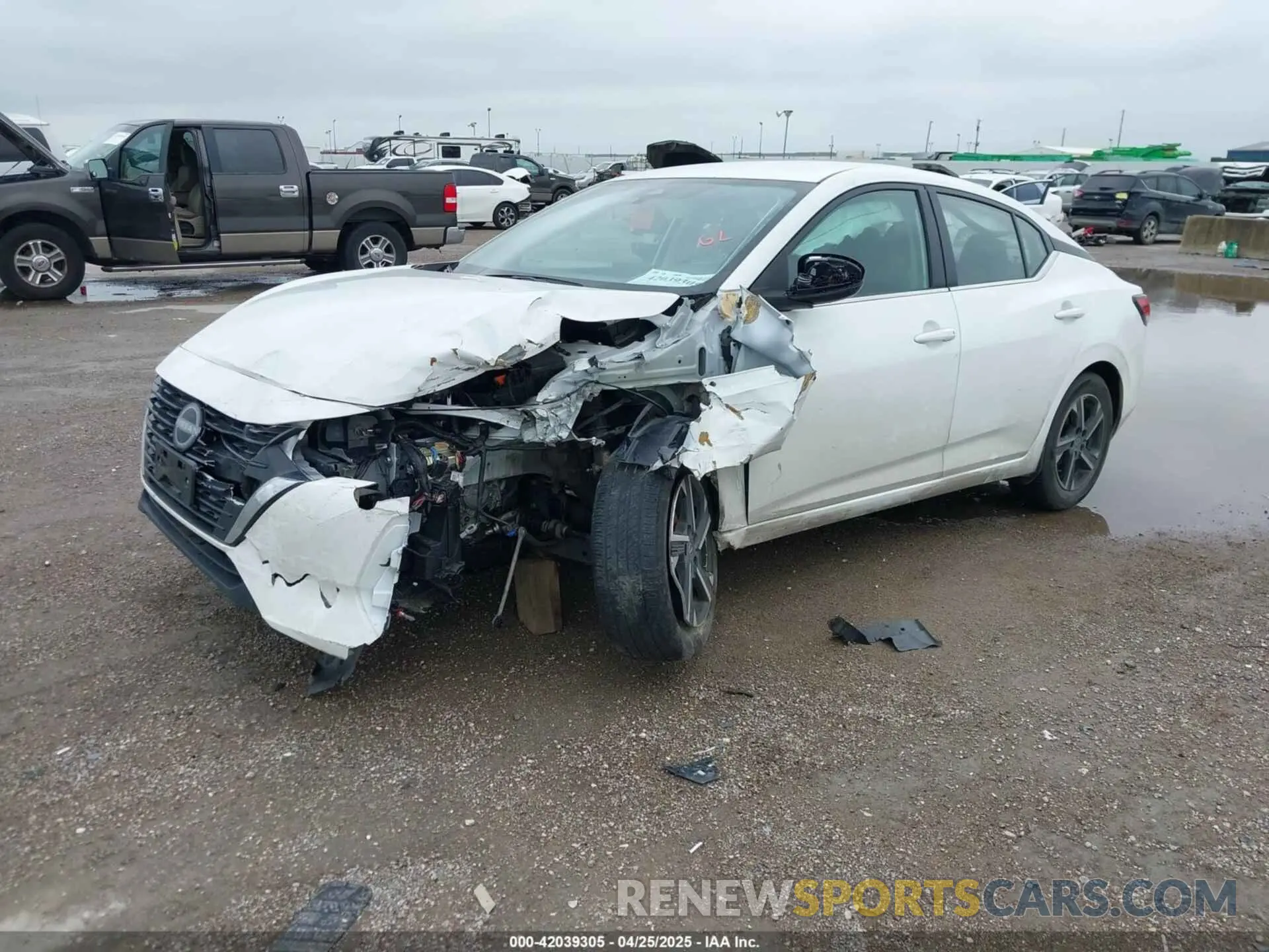 2 Photograph of a damaged car 3N1AB8CV0RY366275 NISSAN SENTRA 2024