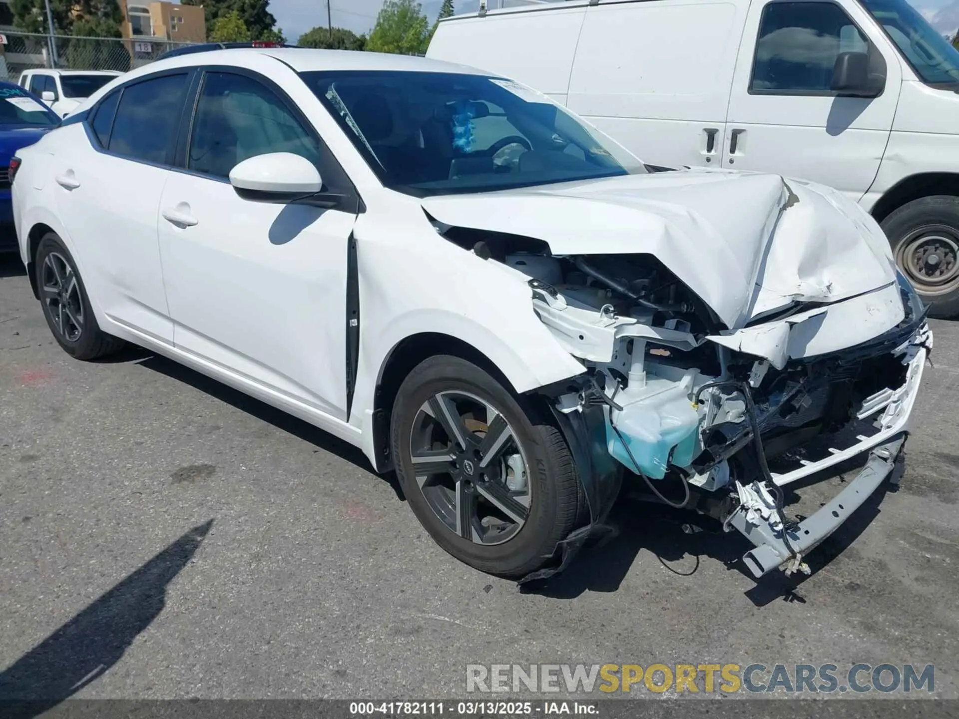 1 Photograph of a damaged car 3N1AB8CV0RY368396 NISSAN SENTRA 2024