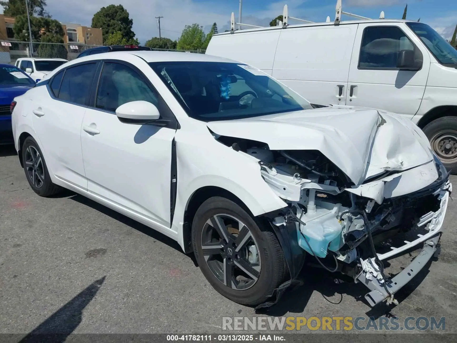 12 Photograph of a damaged car 3N1AB8CV0RY368396 NISSAN SENTRA 2024