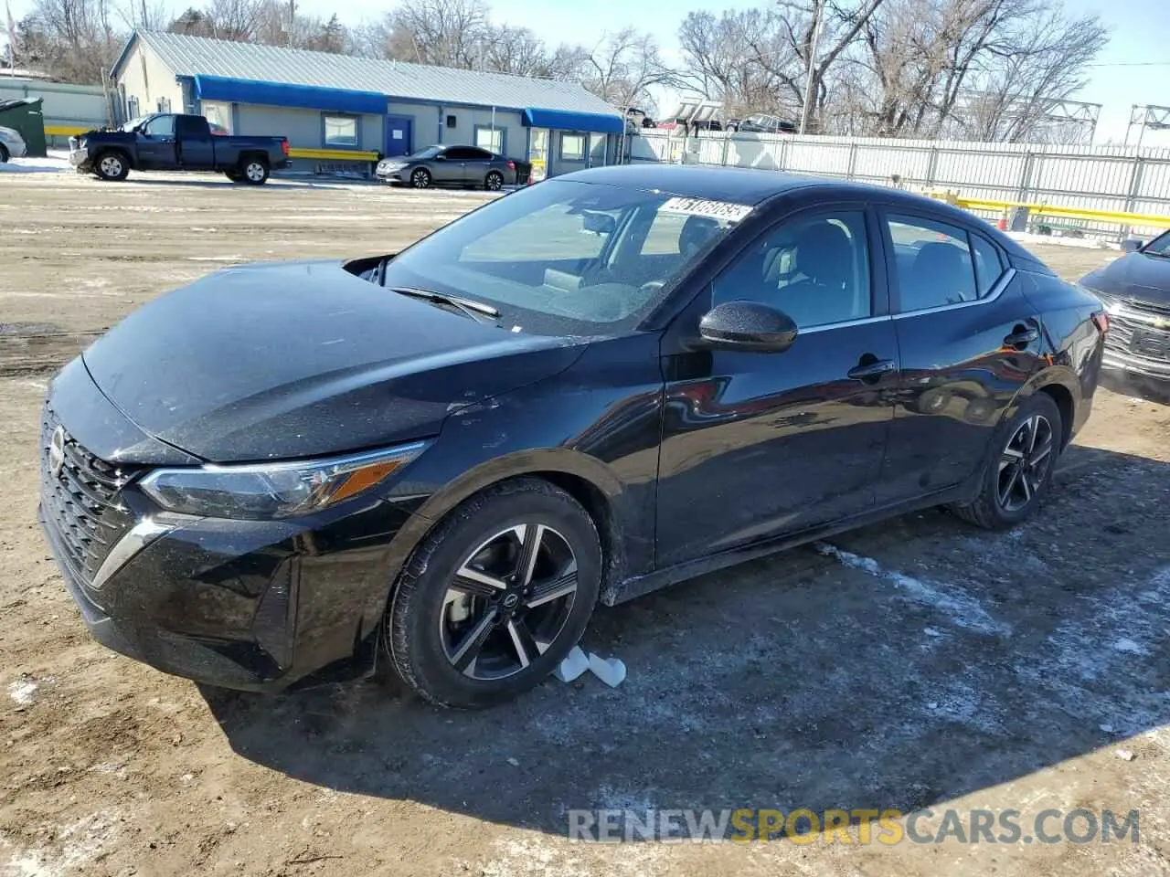 1 Photograph of a damaged car 3N1AB8CV0RY375039 NISSAN SENTRA 2024