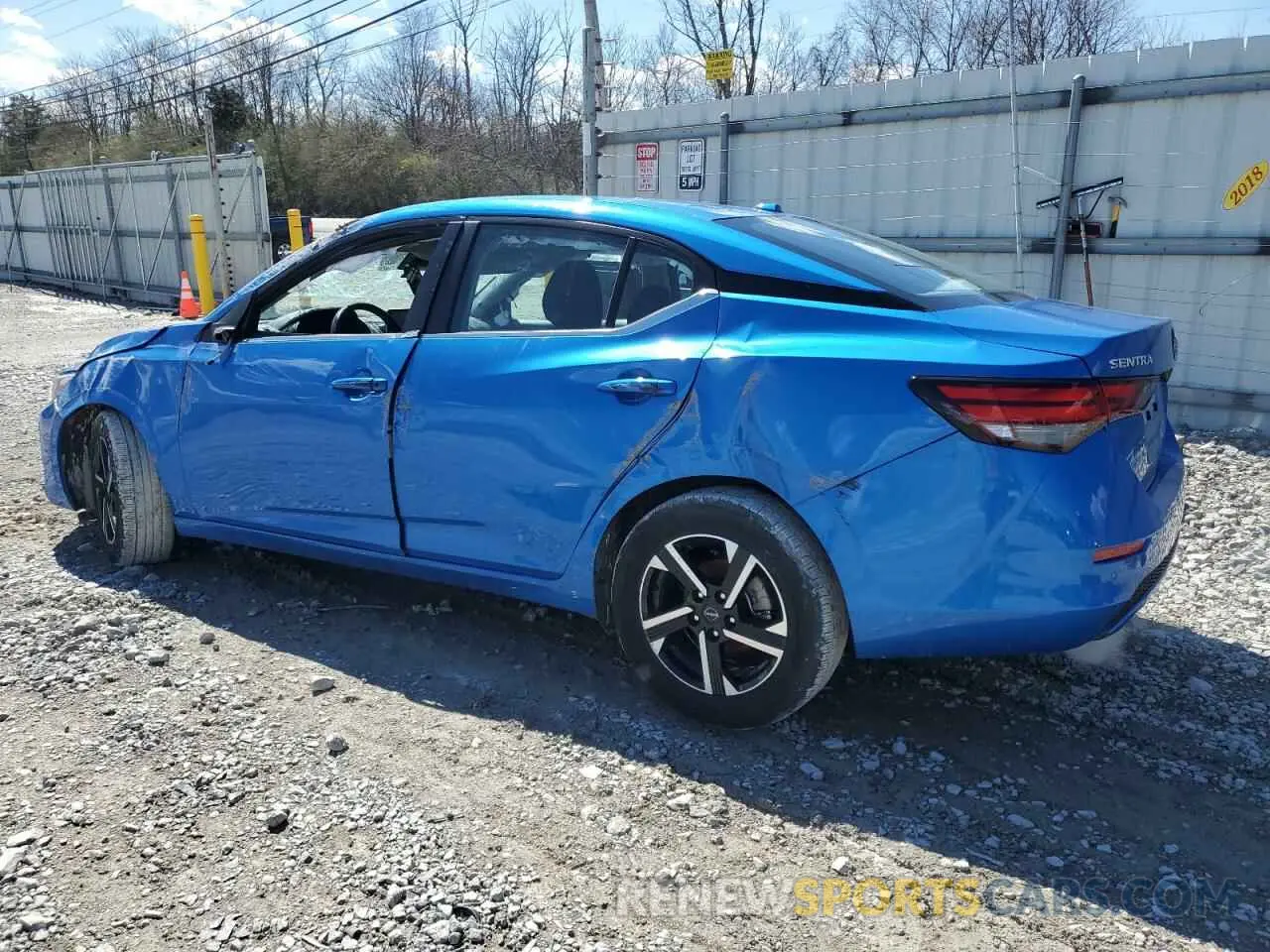 2 Photograph of a damaged car 3N1AB8CV0RY375199 NISSAN SENTRA 2024