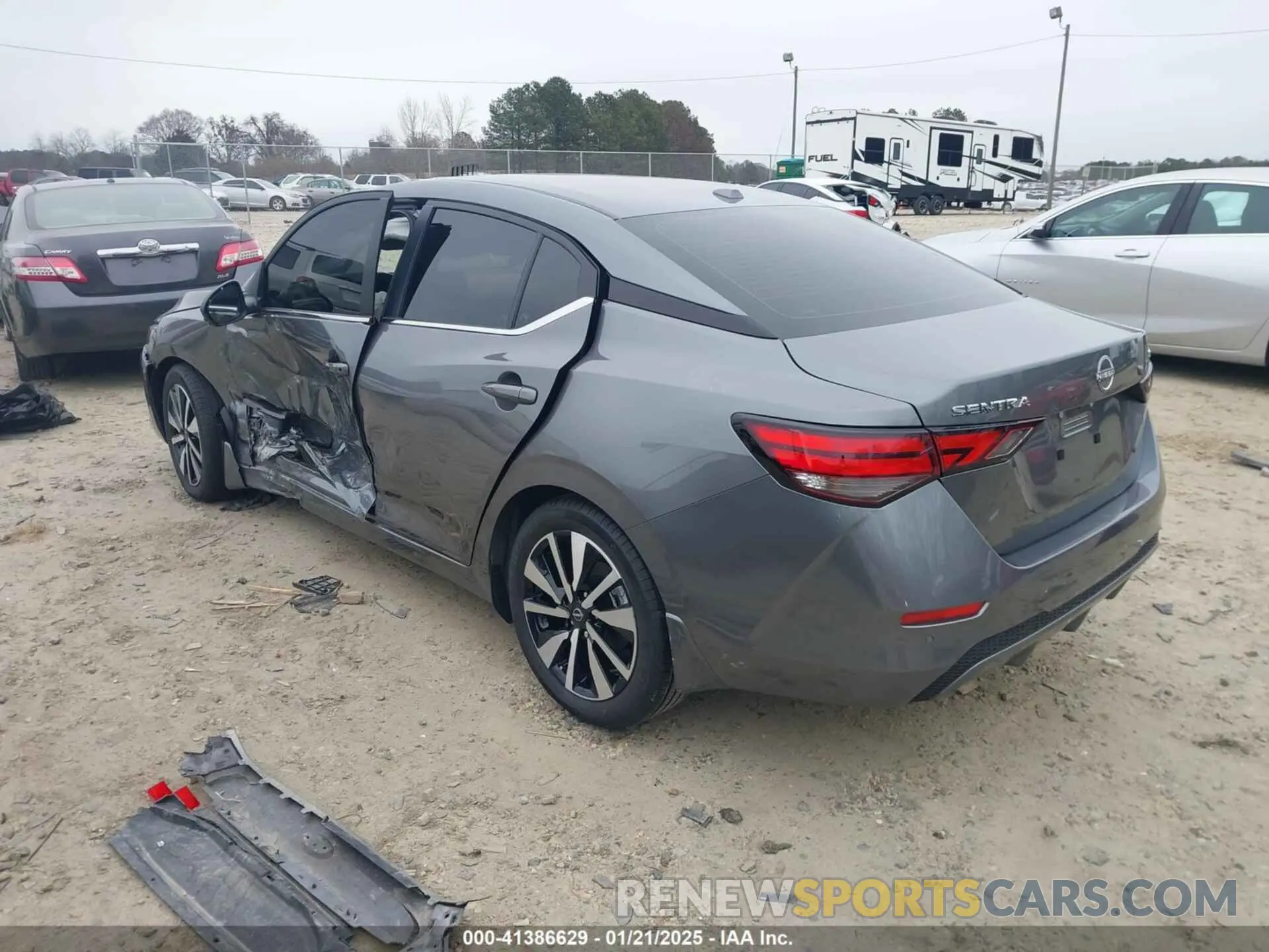 3 Photograph of a damaged car 3N1AB8CV0RY378572 NISSAN SENTRA 2024