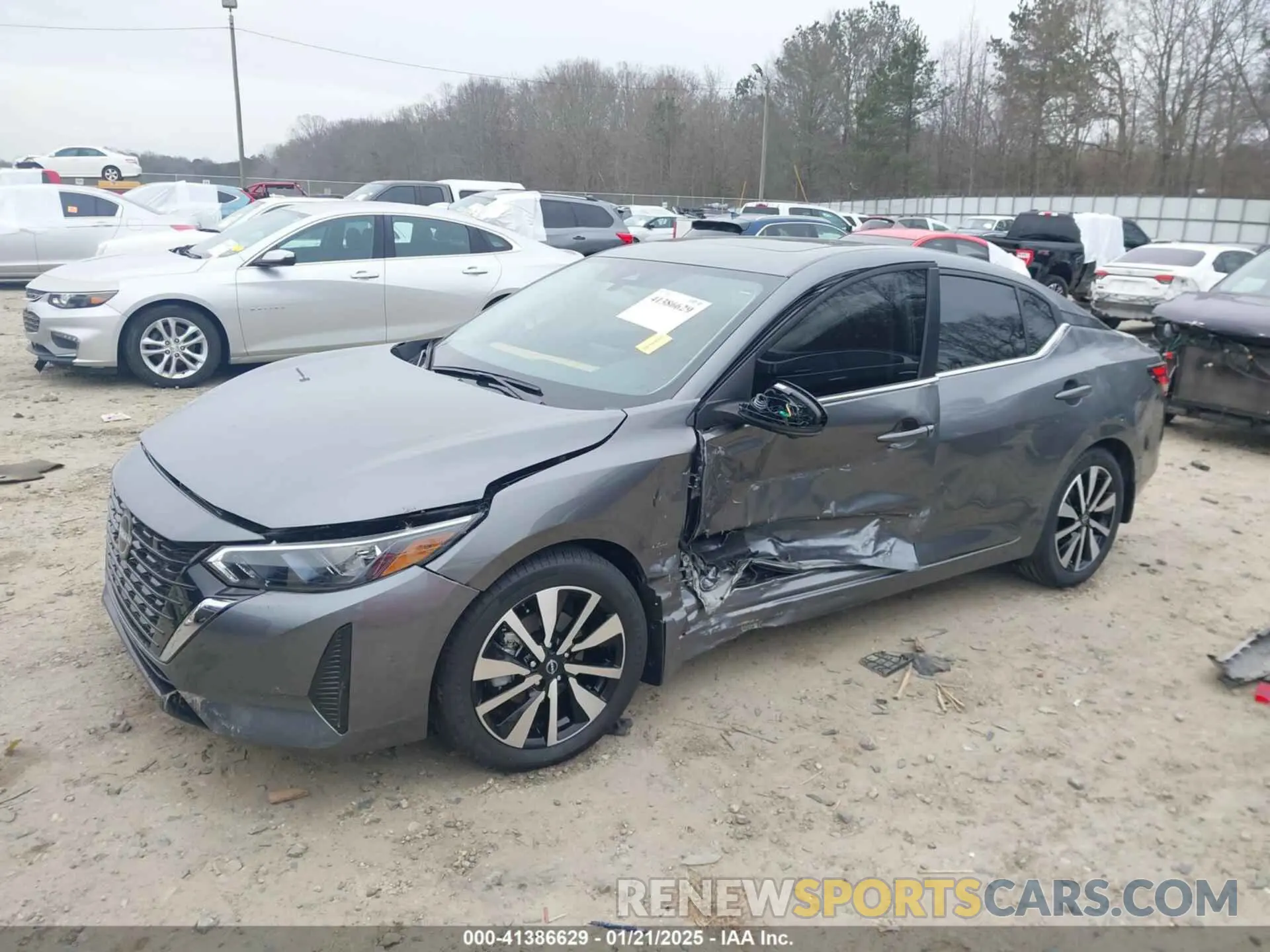 6 Photograph of a damaged car 3N1AB8CV0RY378572 NISSAN SENTRA 2024