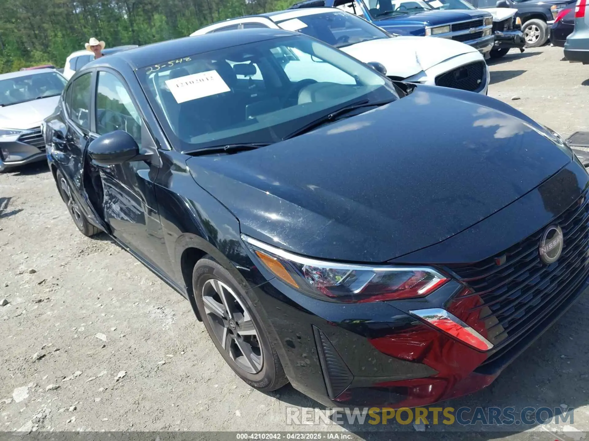 1 Photograph of a damaged car 3N1AB8CV0RY379690 NISSAN SENTRA 2024