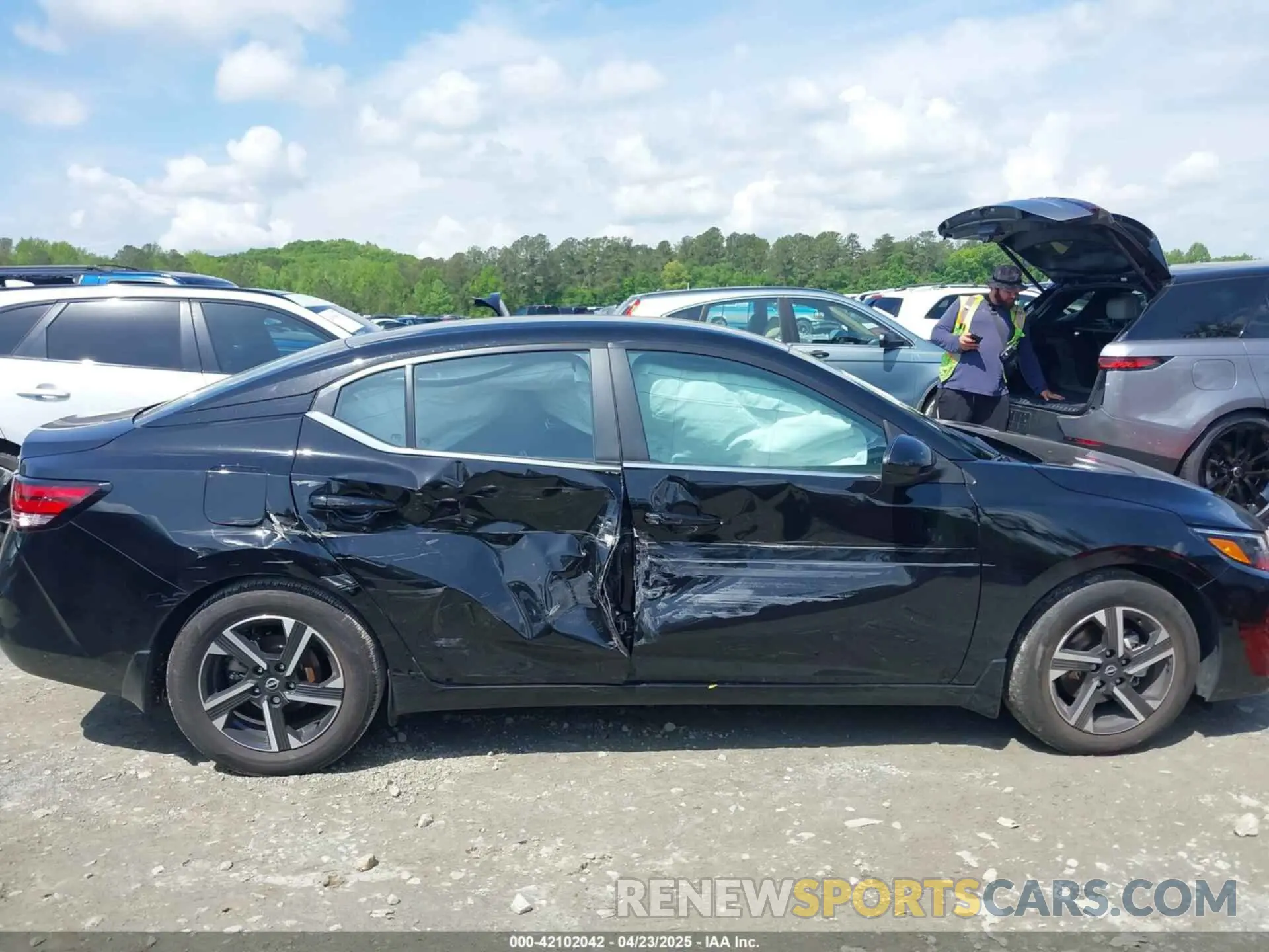 13 Photograph of a damaged car 3N1AB8CV0RY379690 NISSAN SENTRA 2024