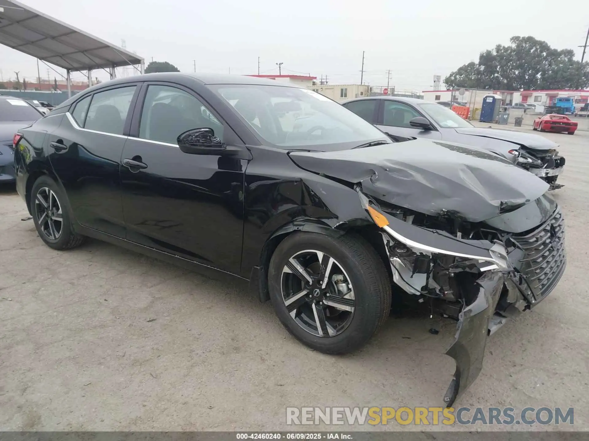 1 Photograph of a damaged car 3N1AB8CV0RY384341 NISSAN SENTRA 2024