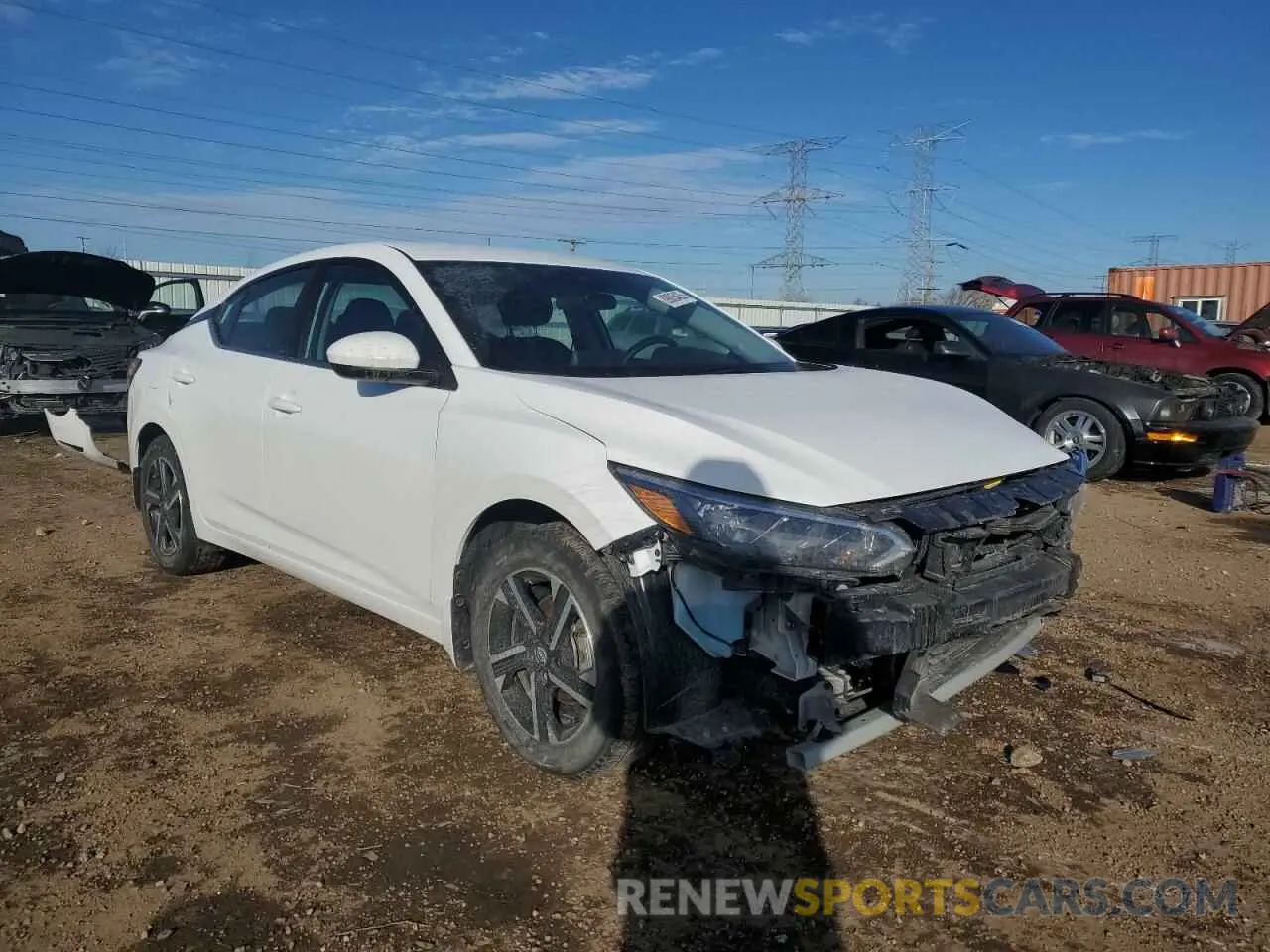 4 Photograph of a damaged car 3N1AB8CV0RY390656 NISSAN SENTRA 2024