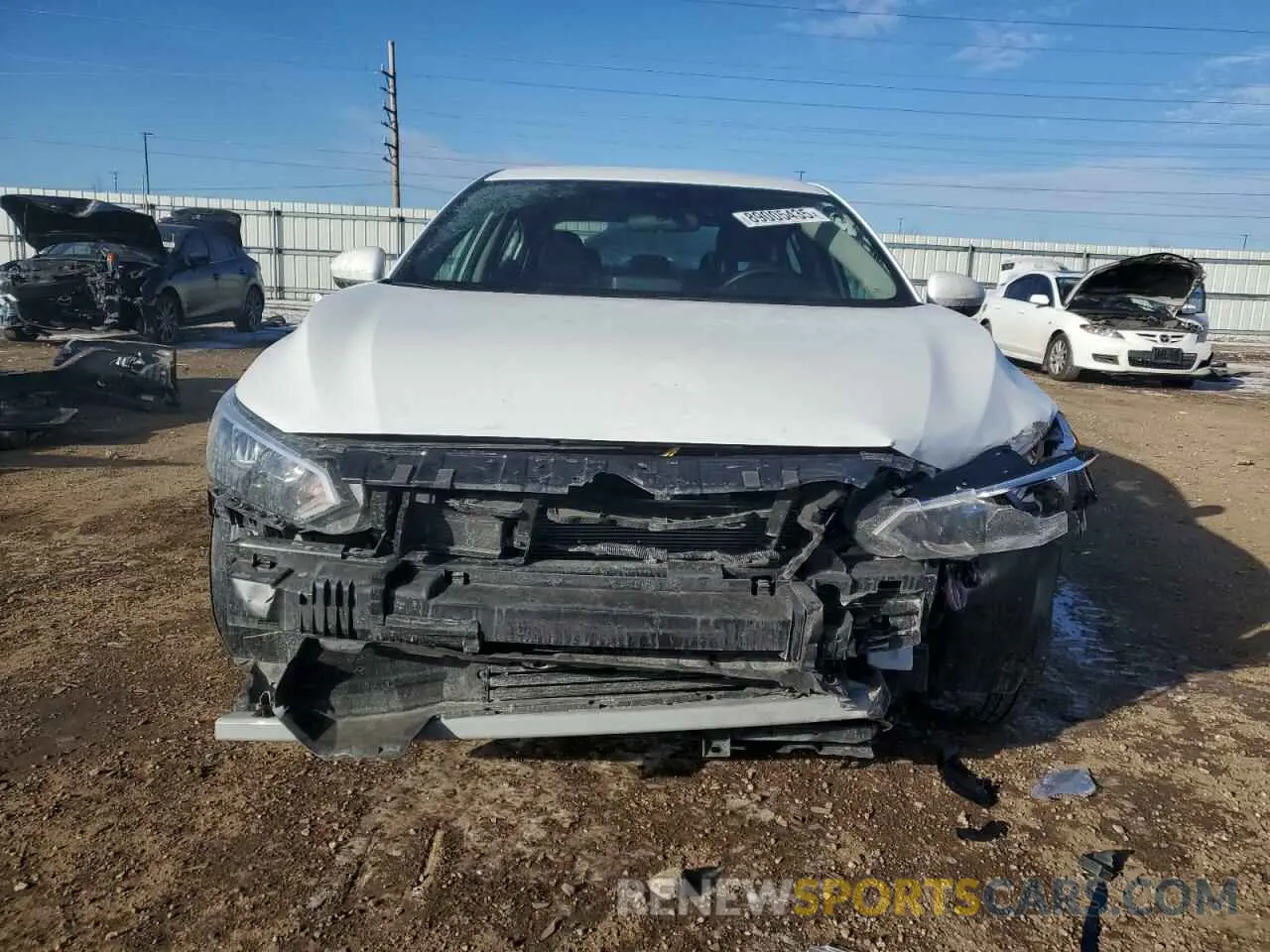 5 Photograph of a damaged car 3N1AB8CV0RY390656 NISSAN SENTRA 2024