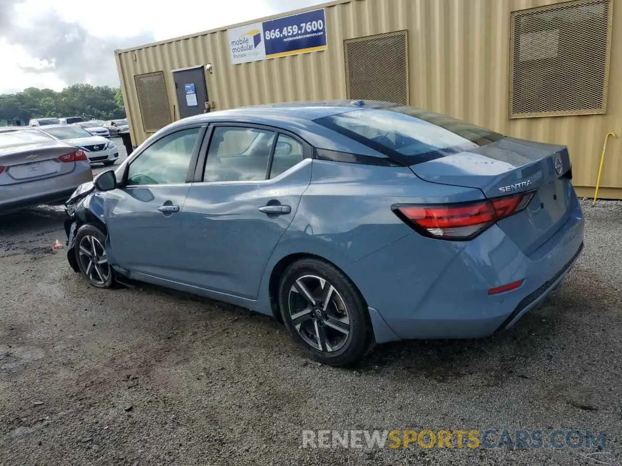2 Photograph of a damaged car 3N1AB8CV1RY207152 NISSAN SENTRA 2024