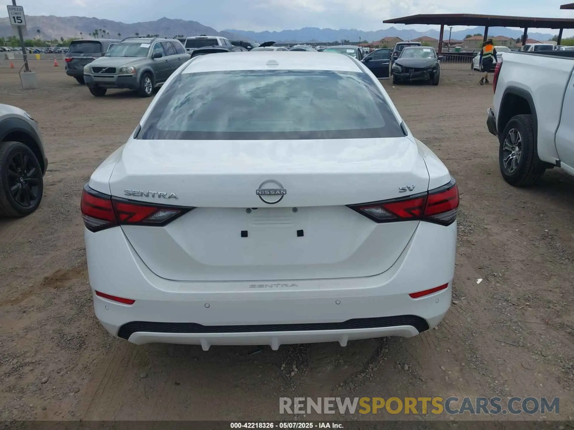 16 Photograph of a damaged car 3N1AB8CV1RY209340 NISSAN SENTRA 2024