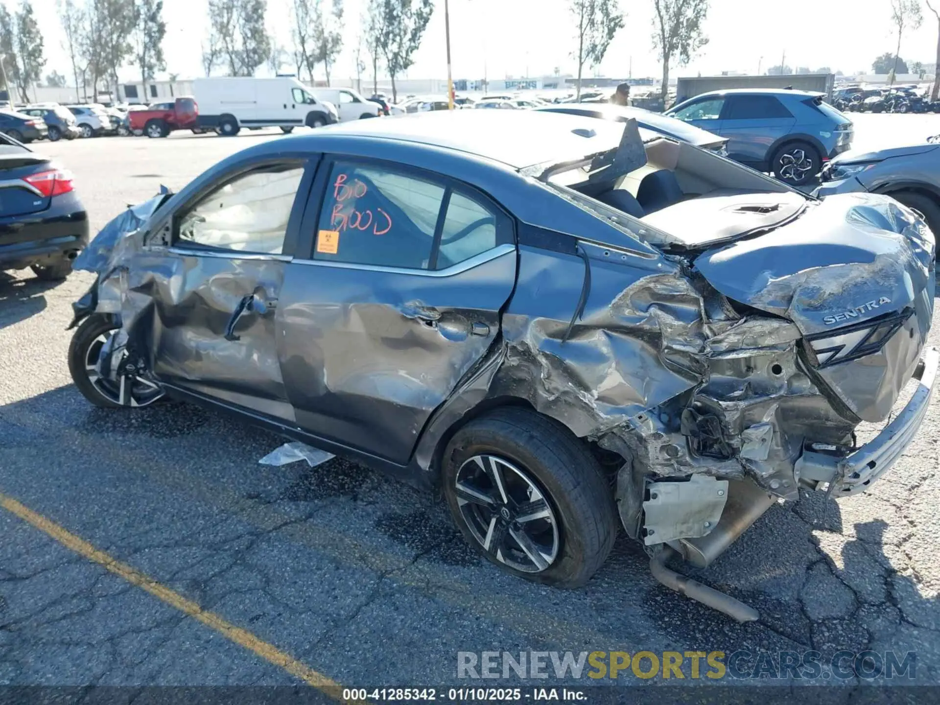 3 Photograph of a damaged car 3N1AB8CV1RY213470 NISSAN SENTRA 2024