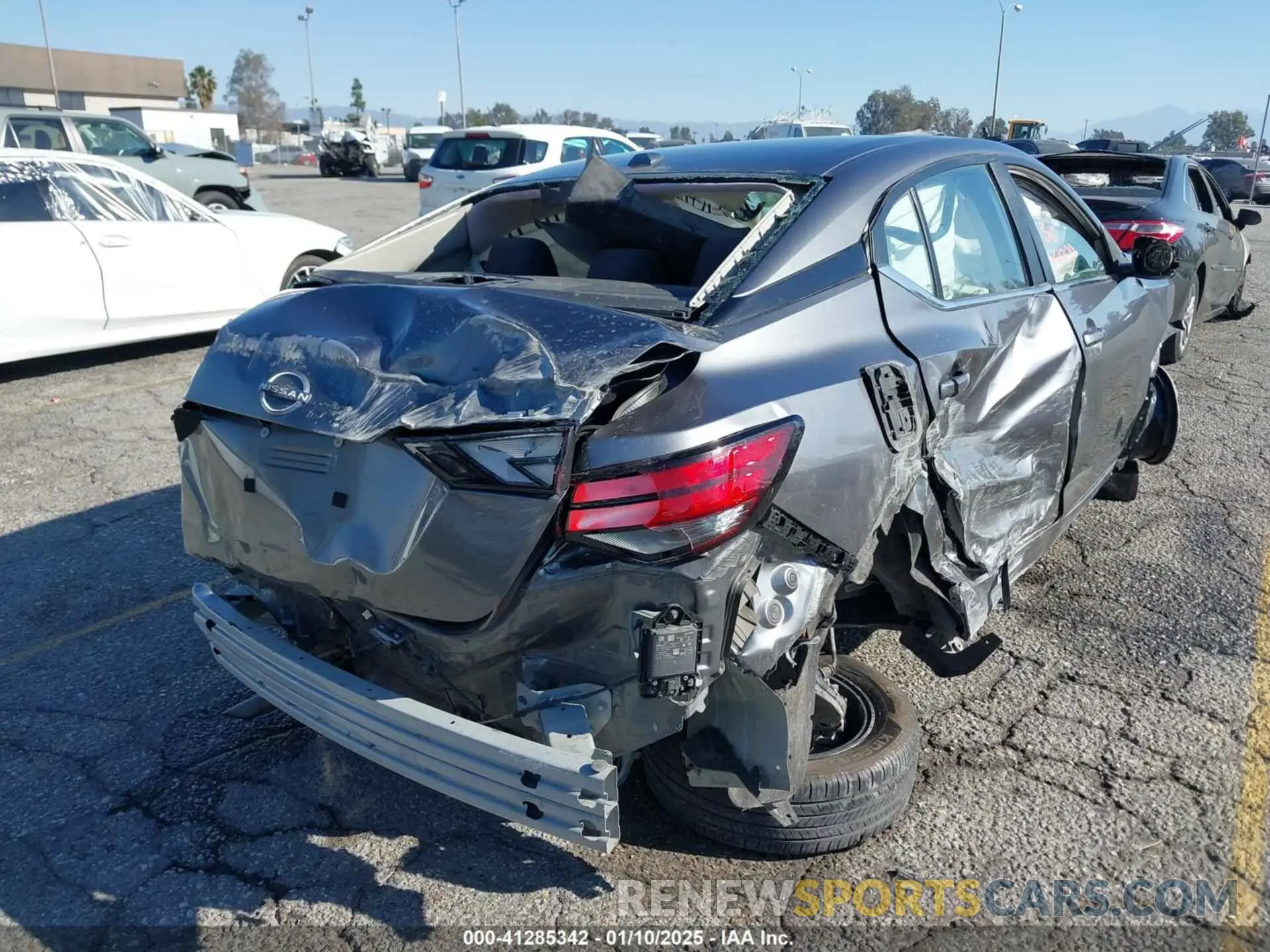 4 Photograph of a damaged car 3N1AB8CV1RY213470 NISSAN SENTRA 2024