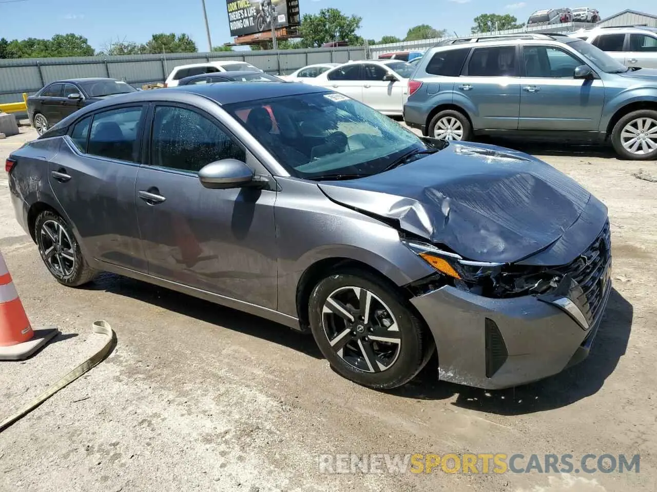 4 Photograph of a damaged car 3N1AB8CV1RY220211 NISSAN SENTRA 2024