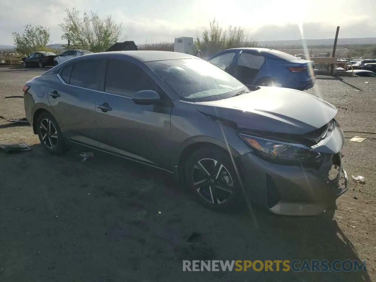 4 Photograph of a damaged car 3N1AB8CV1RY225604 NISSAN SENTRA 2024