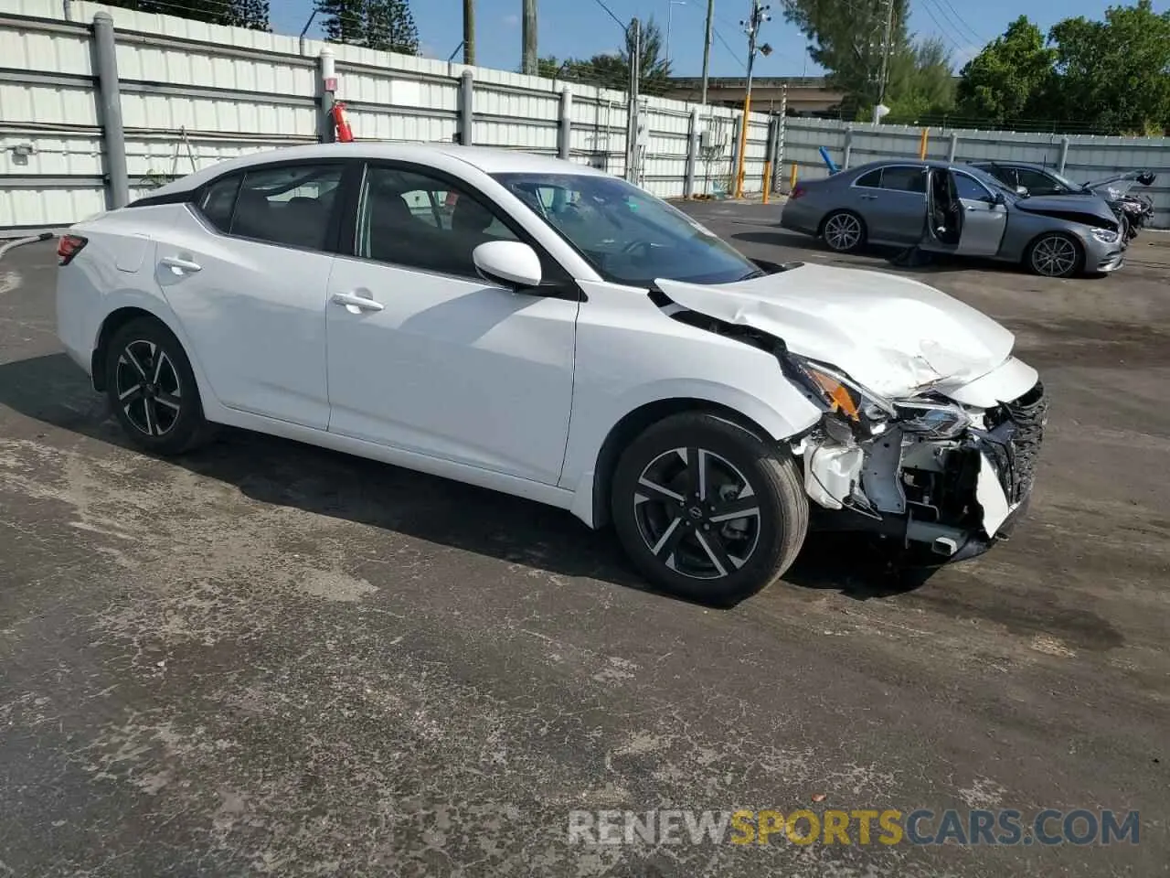 4 Photograph of a damaged car 3N1AB8CV1RY249918 NISSAN SENTRA 2024