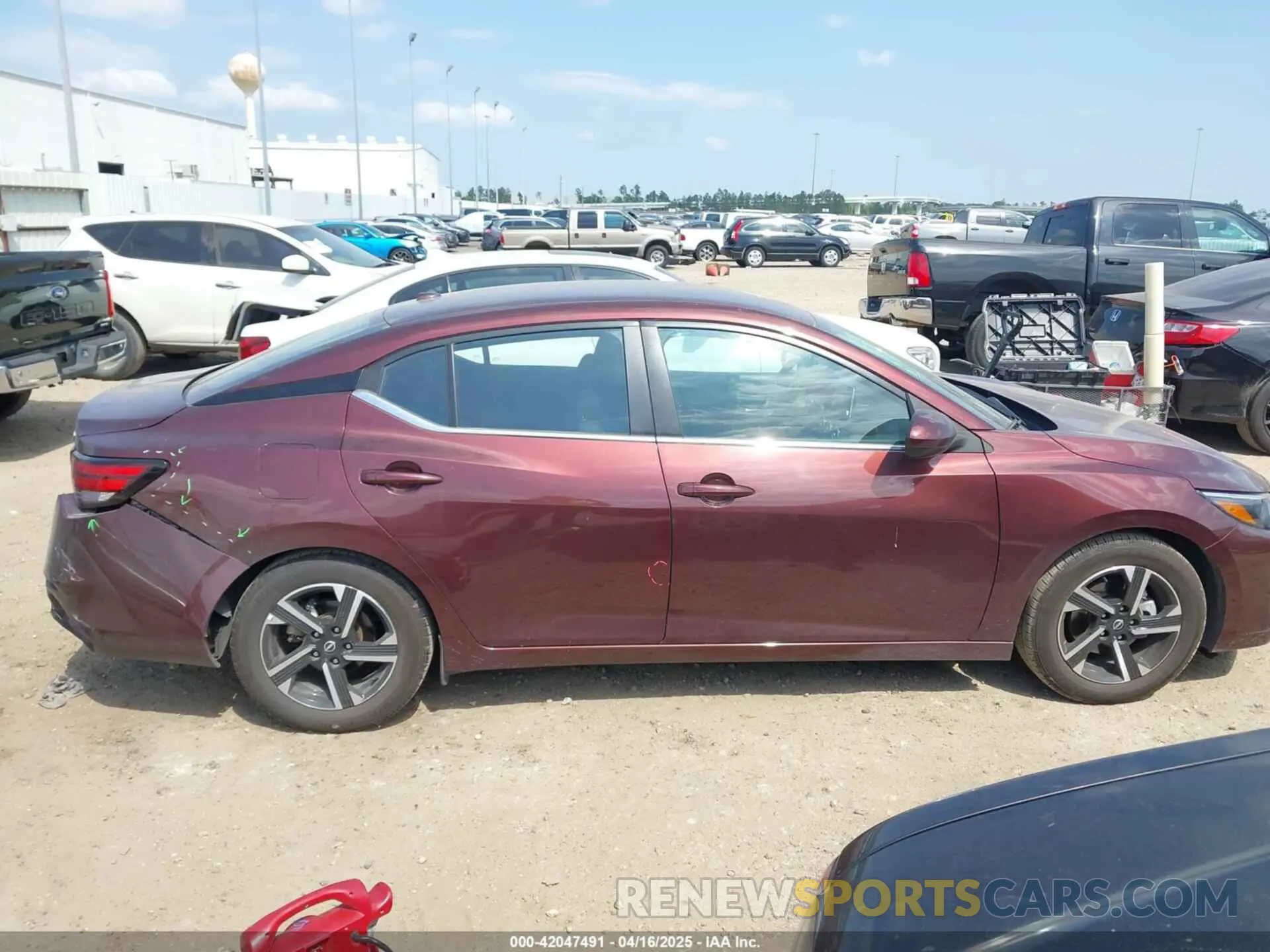 13 Photograph of a damaged car 3N1AB8CV1RY252222 NISSAN SENTRA 2024