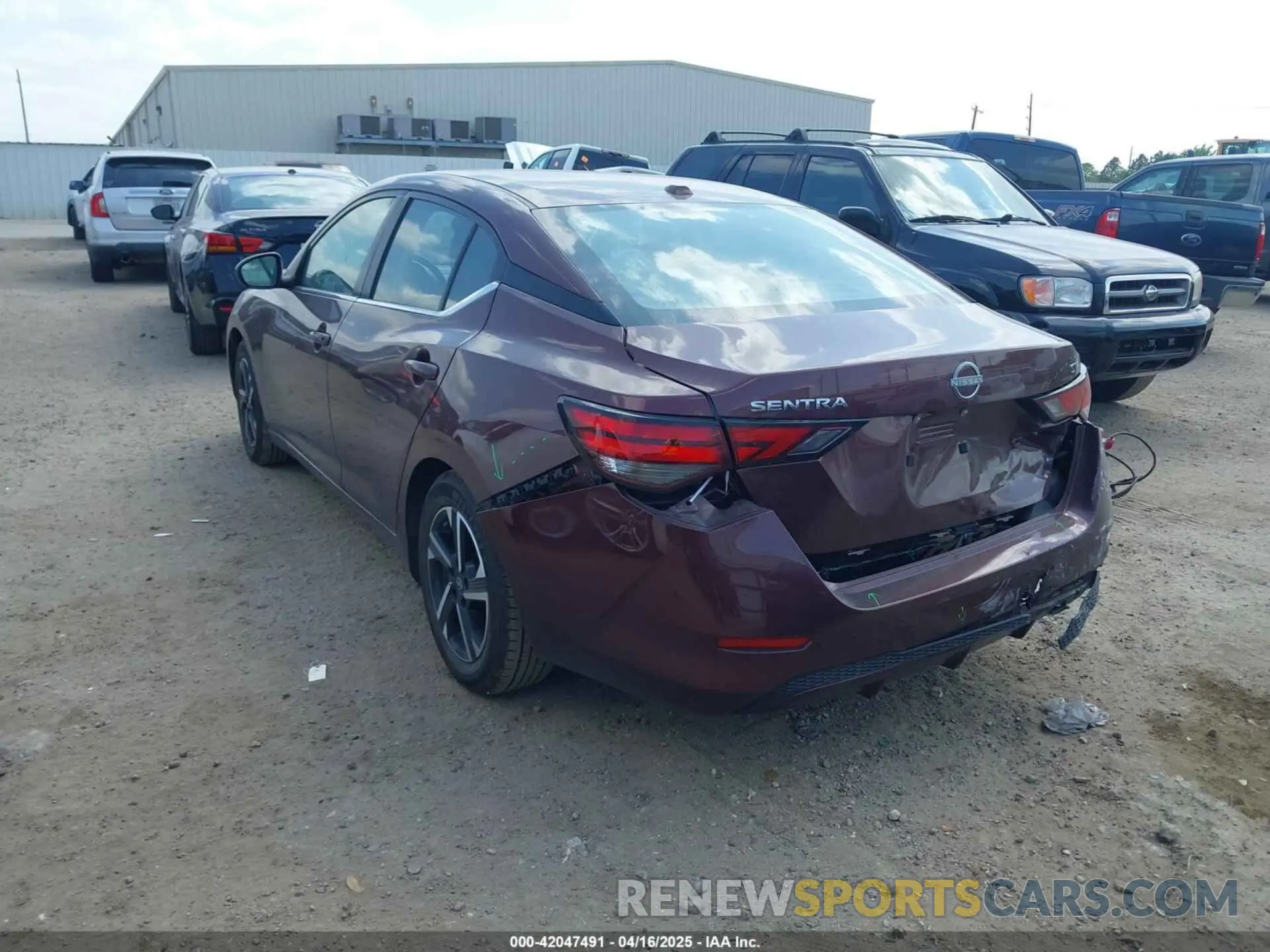 3 Photograph of a damaged car 3N1AB8CV1RY252222 NISSAN SENTRA 2024