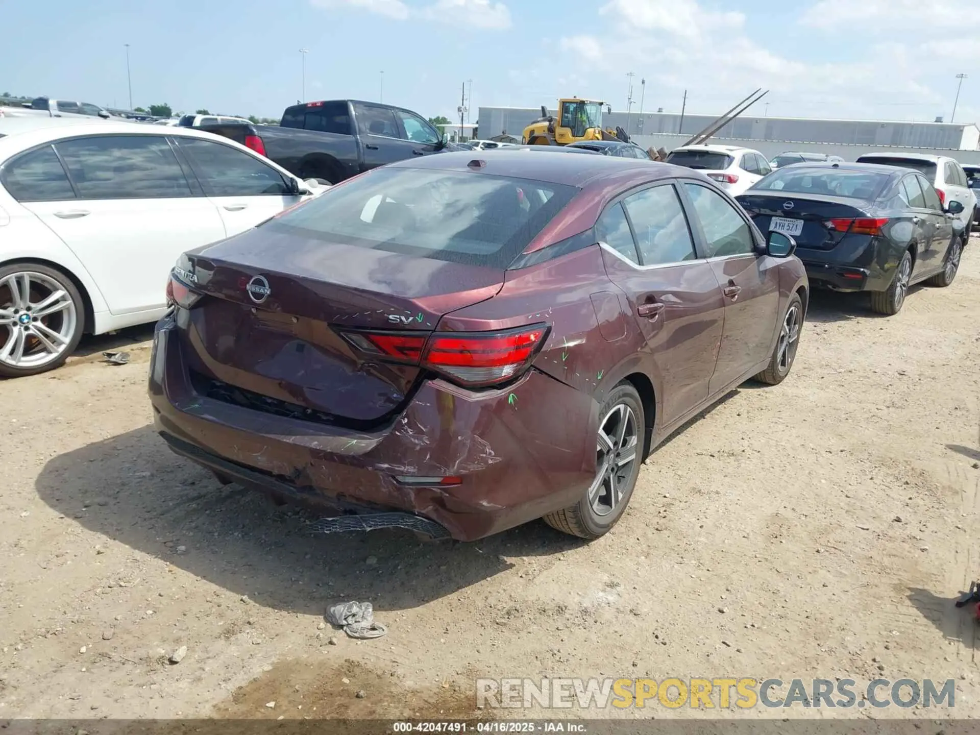 4 Photograph of a damaged car 3N1AB8CV1RY252222 NISSAN SENTRA 2024