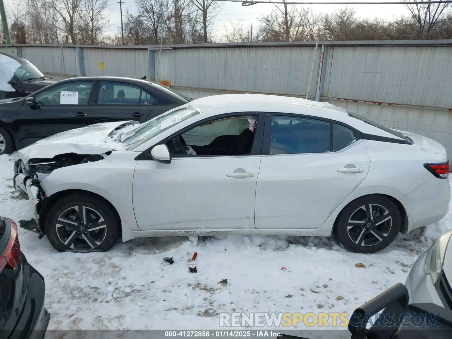 14 Photograph of a damaged car 3N1AB8CV1RY257615 NISSAN SENTRA 2024
