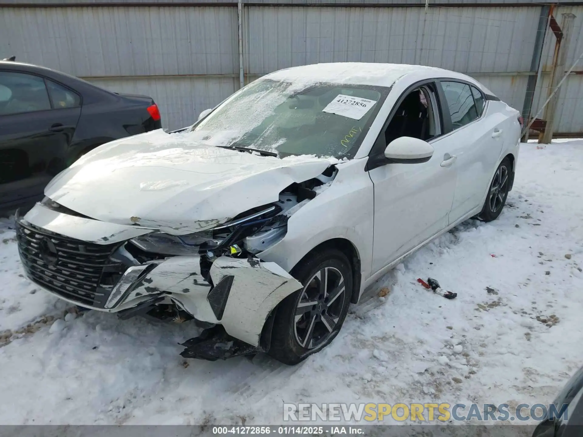 2 Photograph of a damaged car 3N1AB8CV1RY257615 NISSAN SENTRA 2024