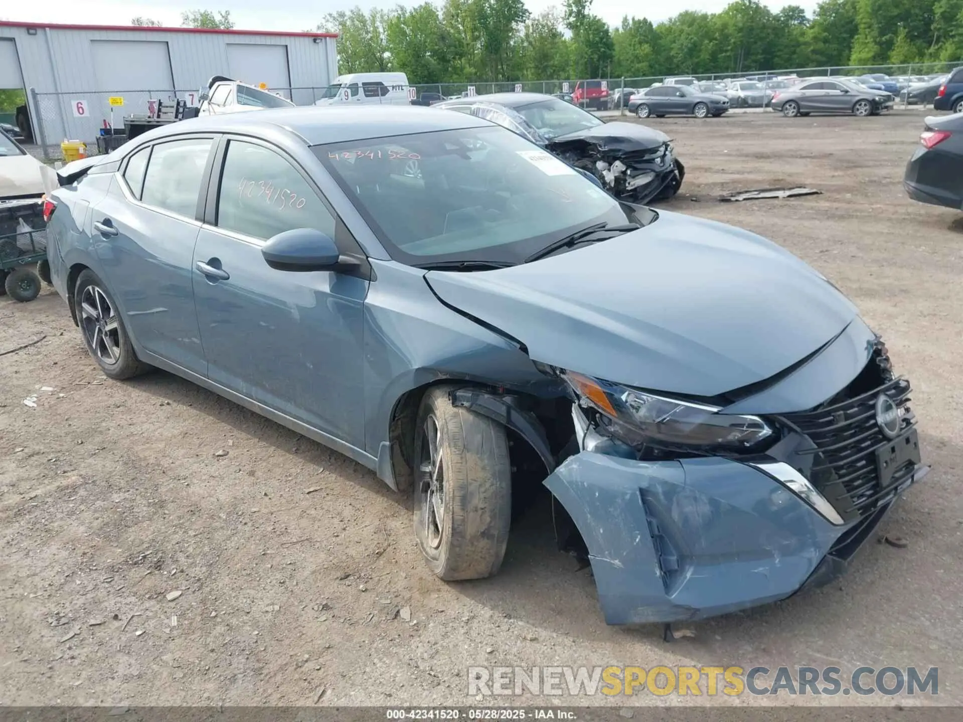 1 Photograph of a damaged car 3N1AB8CV1RY258697 NISSAN SENTRA 2024
