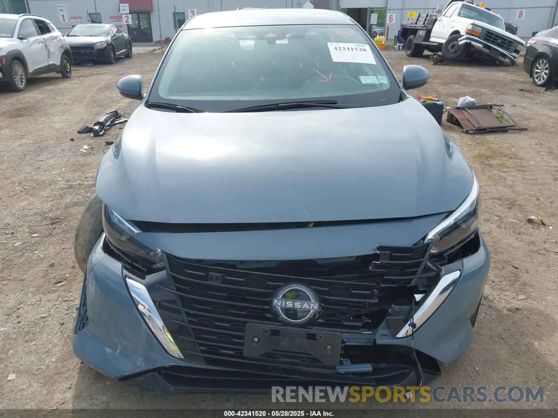 12 Photograph of a damaged car 3N1AB8CV1RY258697 NISSAN SENTRA 2024