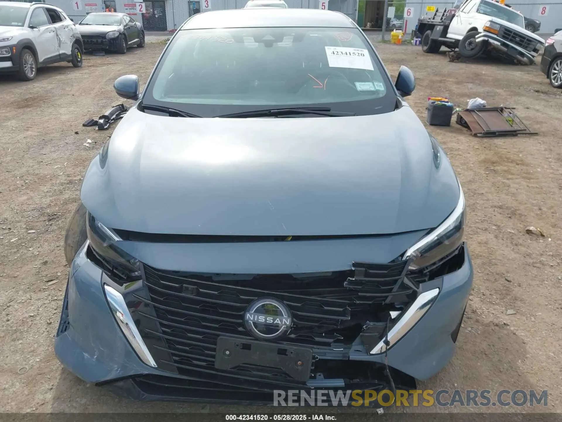 13 Photograph of a damaged car 3N1AB8CV1RY258697 NISSAN SENTRA 2024